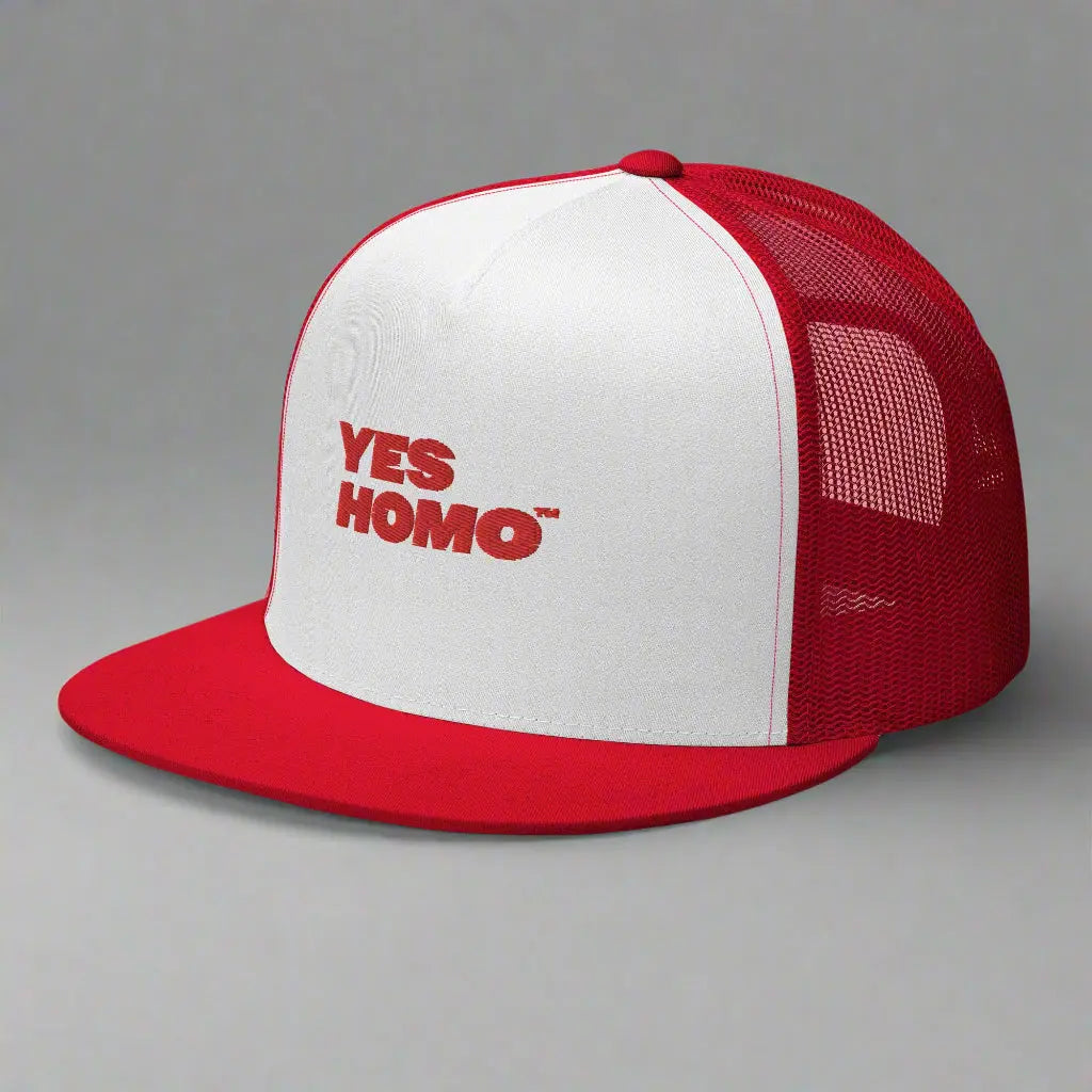Yes Homo Trucker Hat YES HOMO