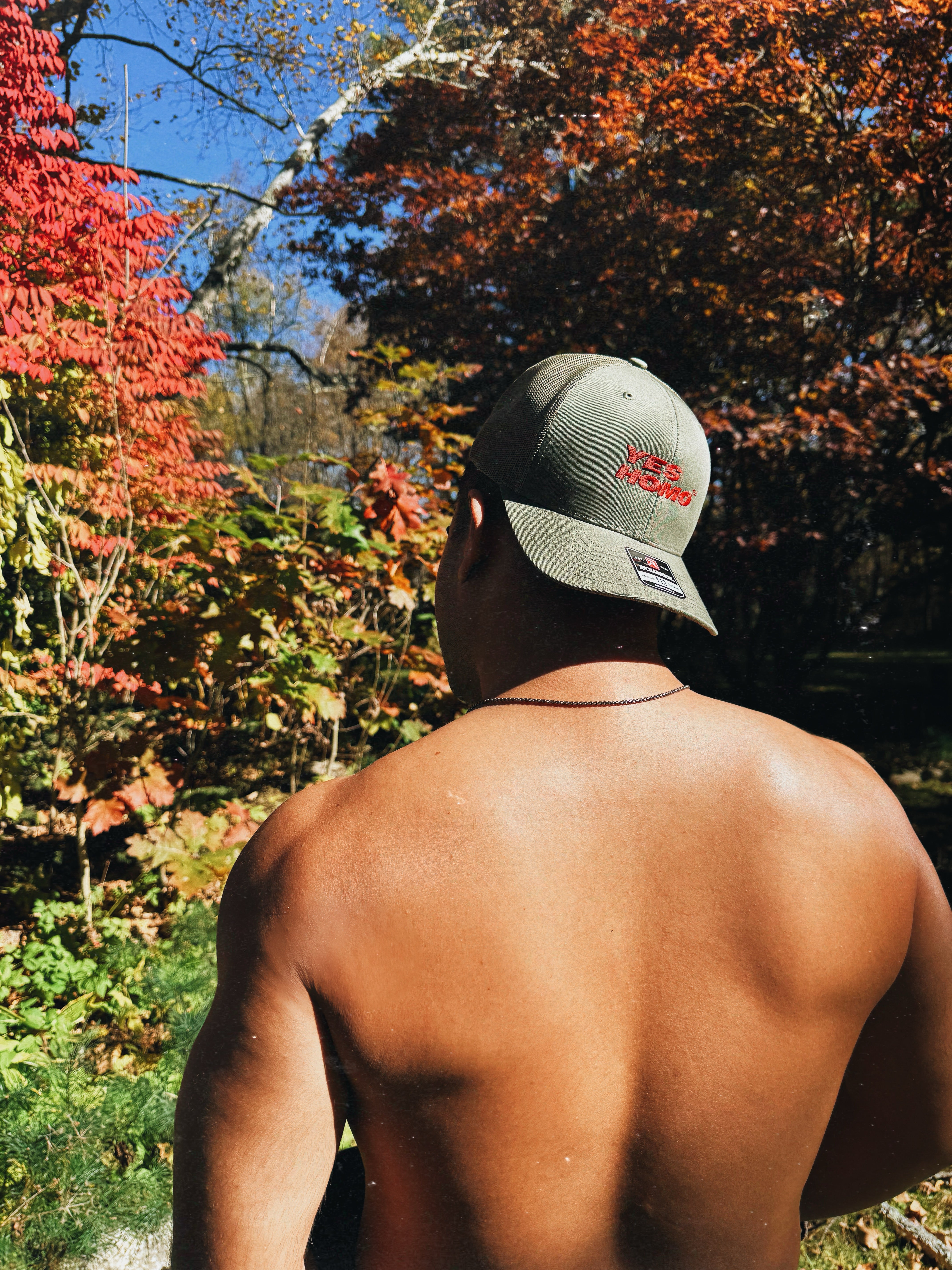 Yes Homo Trucker Hat