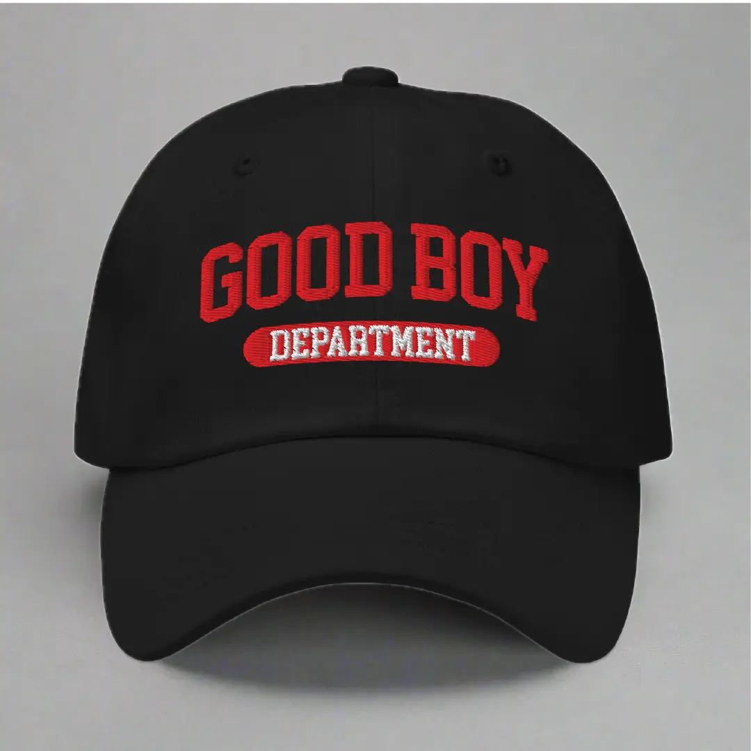 Good Boy Department Dad Hat YES HOMO