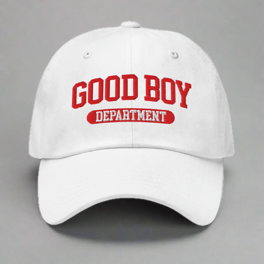 Good Boy Department Dad Hat YES HOMO