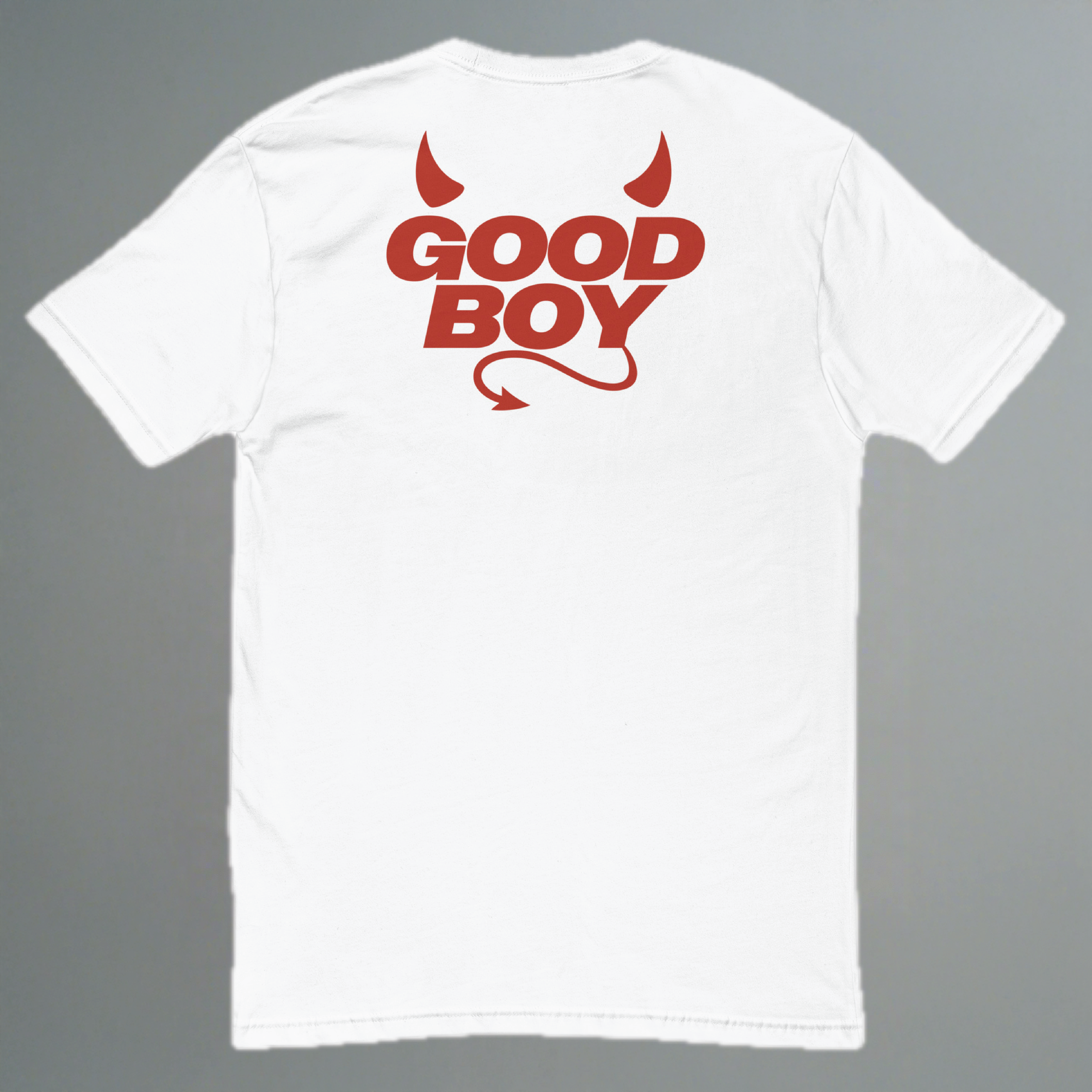 Good Boy Devil Fitted T-Shirt
