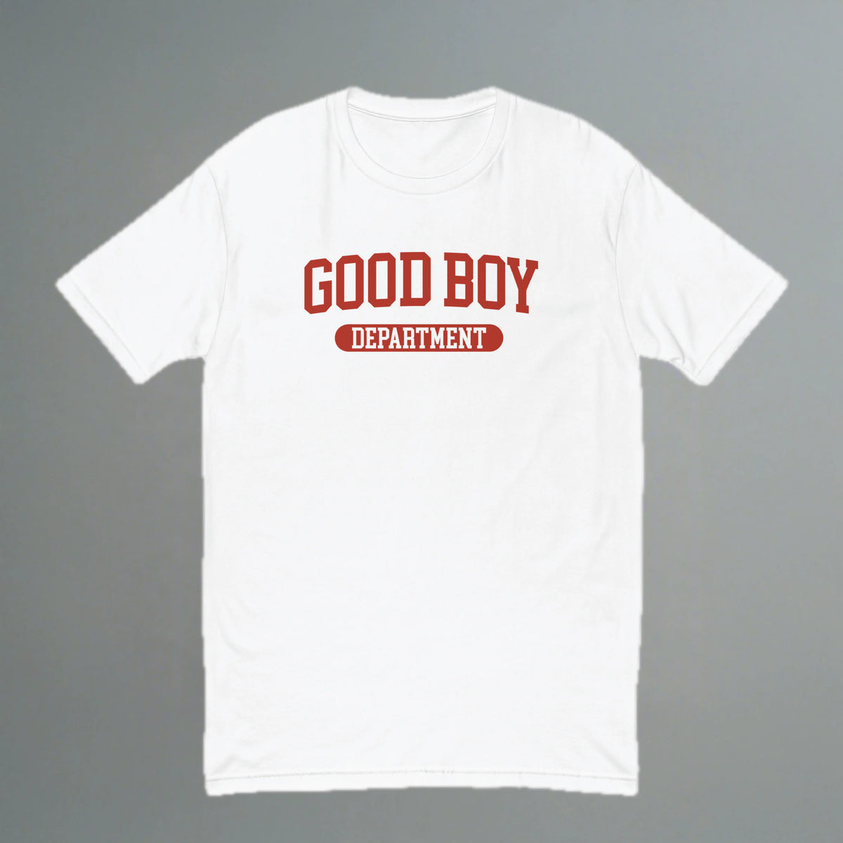 Good Boy Department Fitted T-Shirt YES HOMO