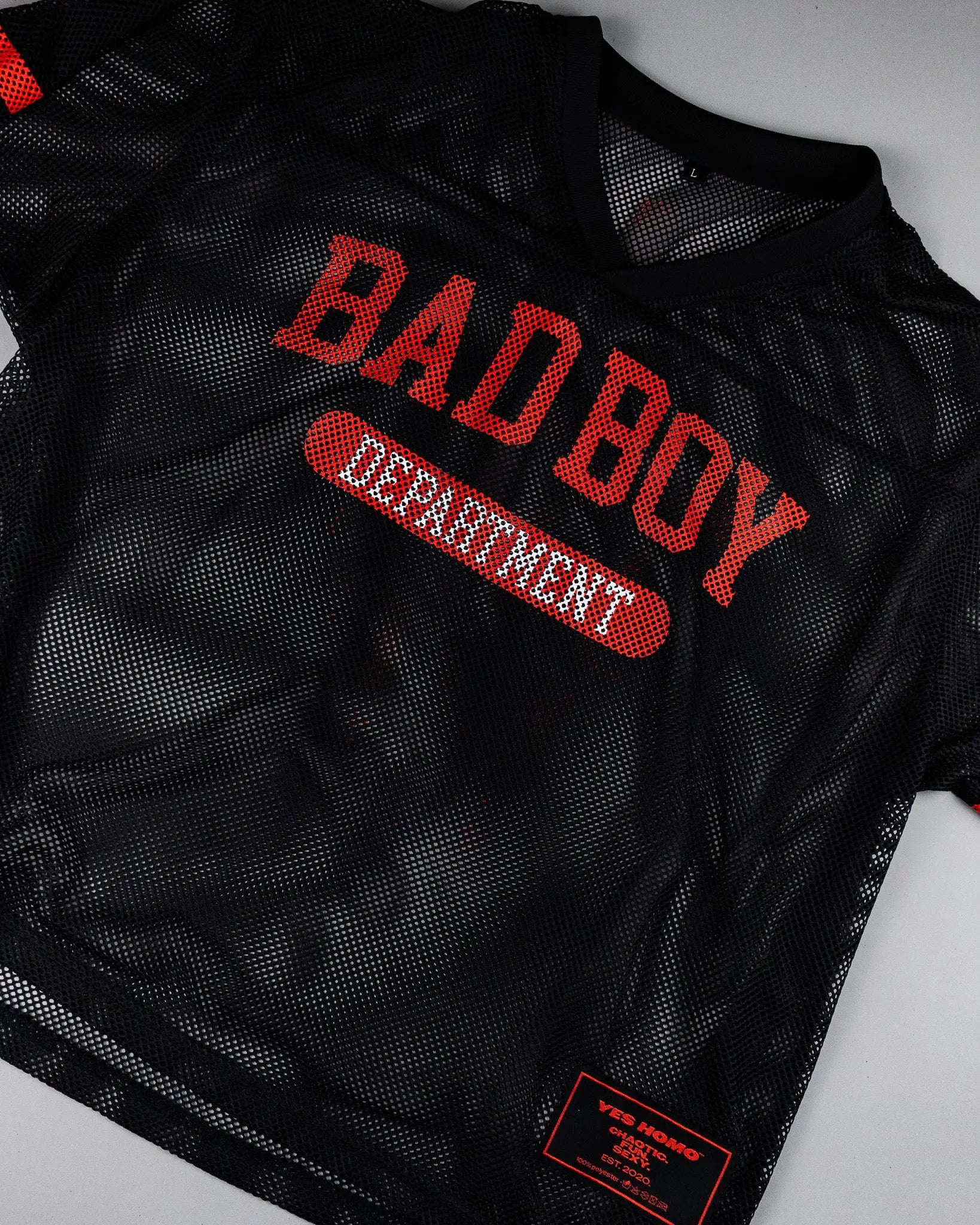 Bad Boy Department Mesh Jersey YES HOMO