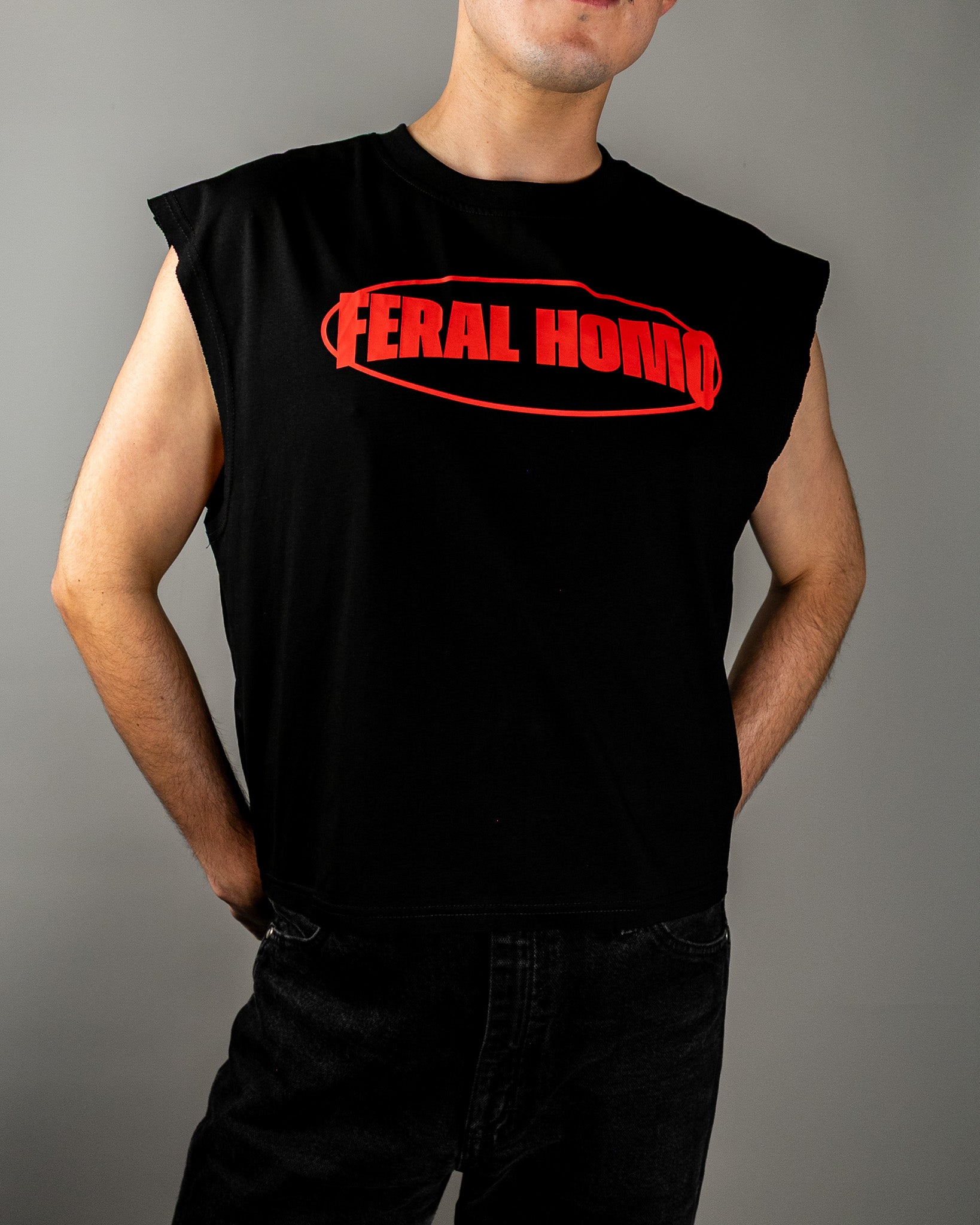 Feral Homo Boxy Tank Top