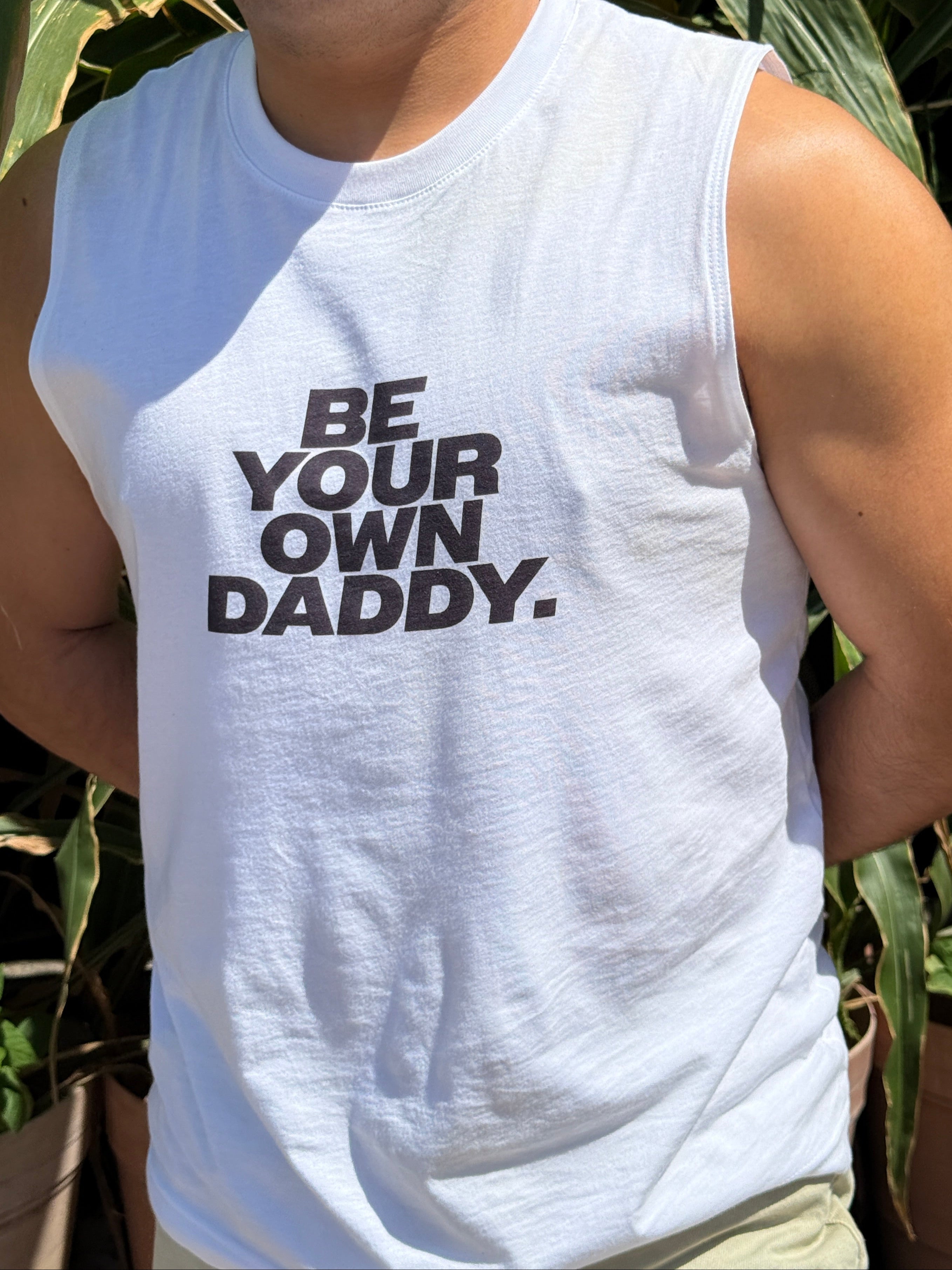 Camiseta Muscle Seja Seu Próprio Papai