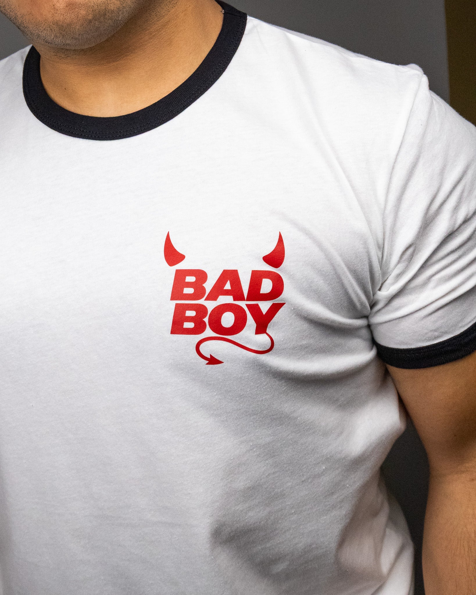 Bad Boy Halloween Ringer T-Shirt