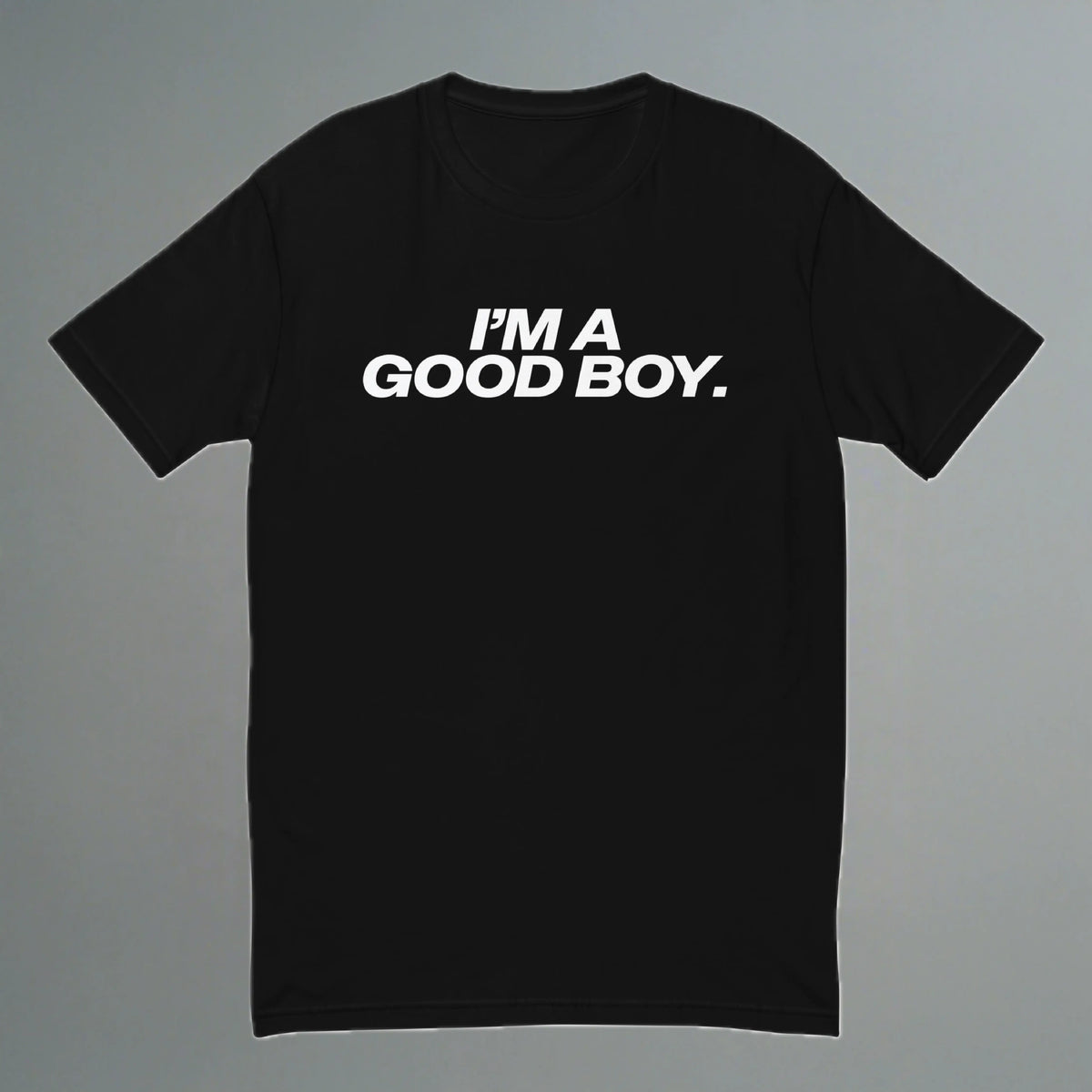 I'm A Good Boy Fitted T-Shirt YES HOMO