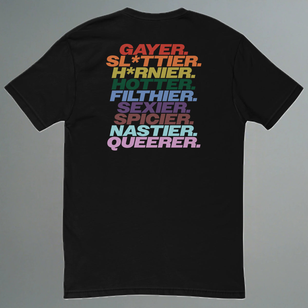 Proud Homo Fitted T-Shirt