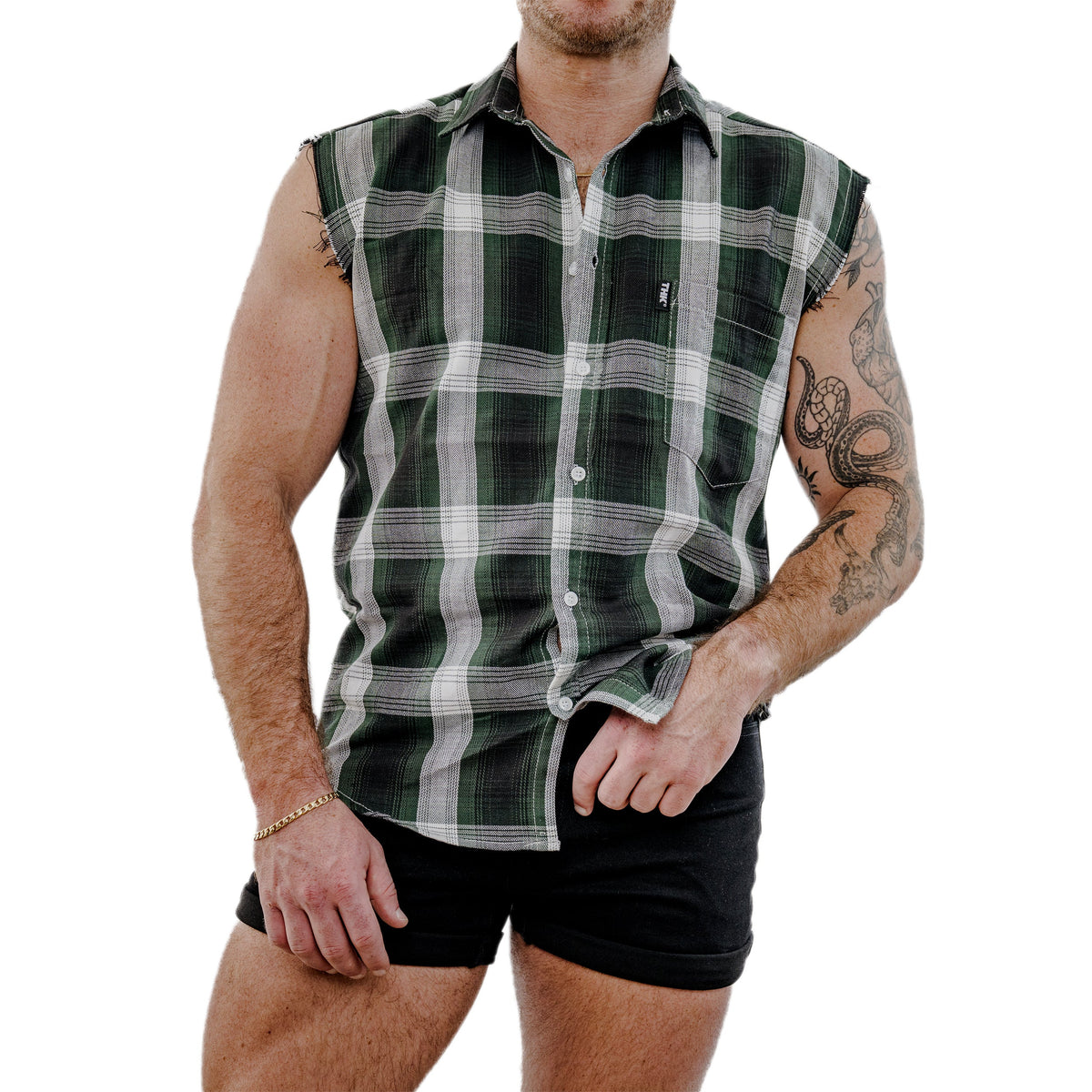 Lumberjack Cut-Off - Forest - Shipped by THK