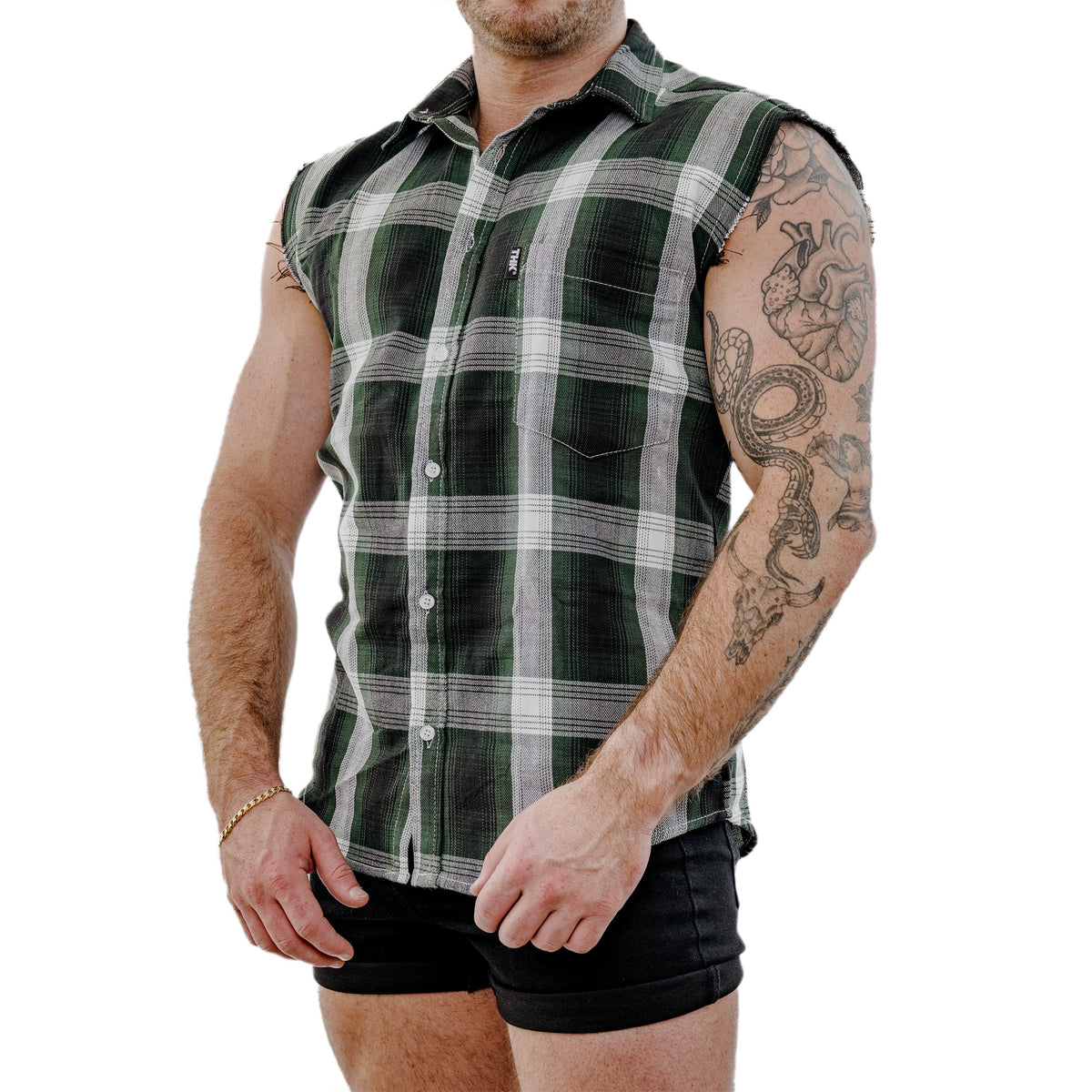 Lumberjack Cut-Off - Forest - Shipped by THK
