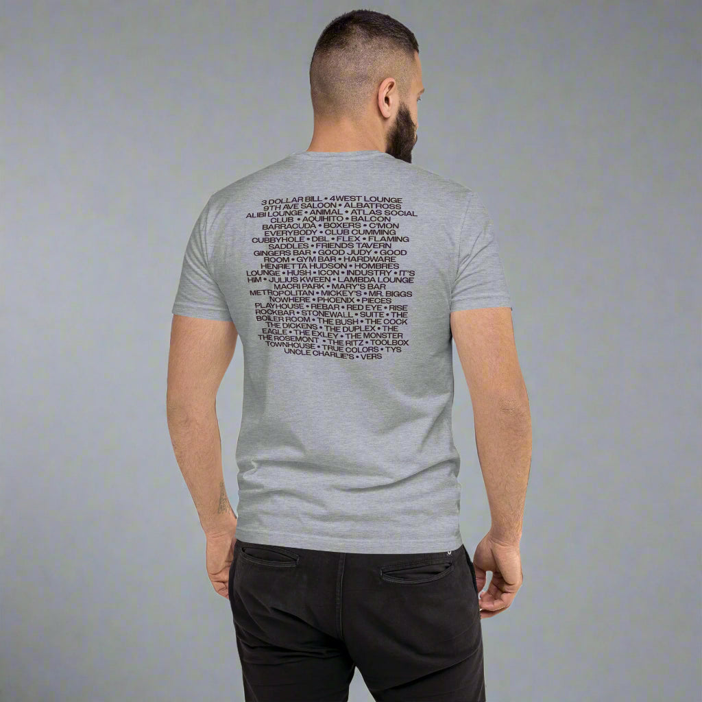 Camiseta ajustada de bar gay de Nueva York