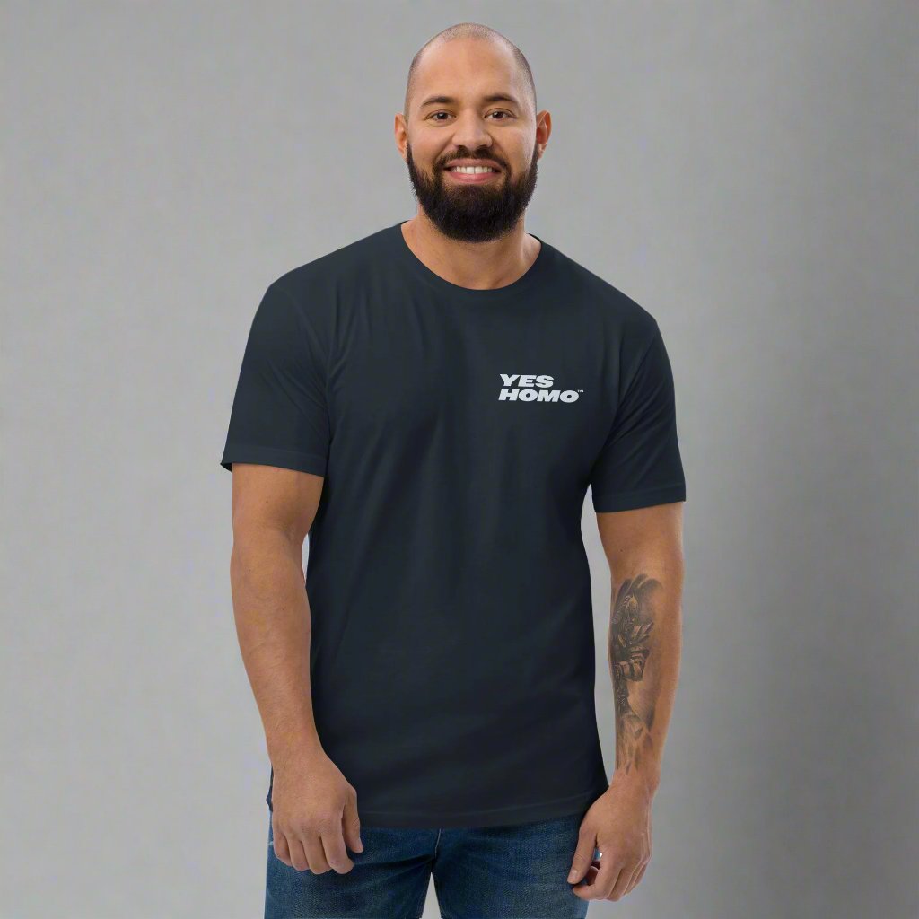 I Love Hot Dads Fitted T-Shirt - M