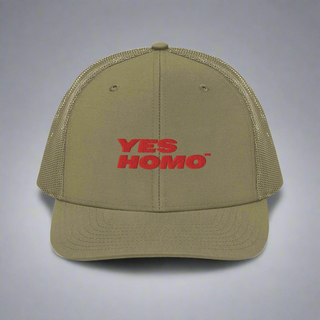 Yes Homo Trucker Hat