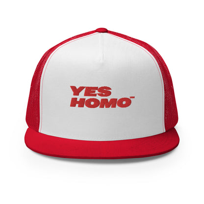 Yes Homo Trucker Hat