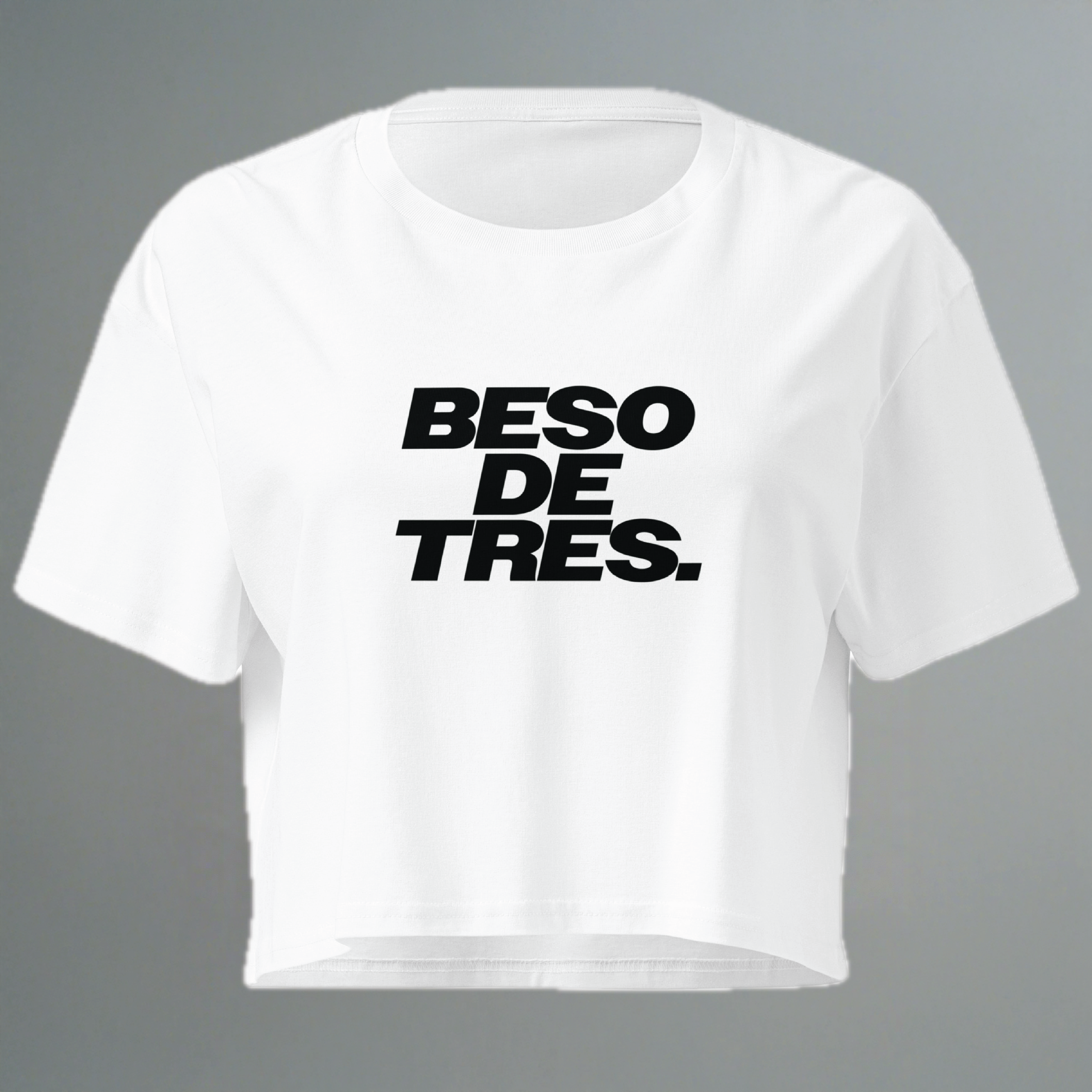 Beso De Tres Crop Top (Women's Cut - Size Up)