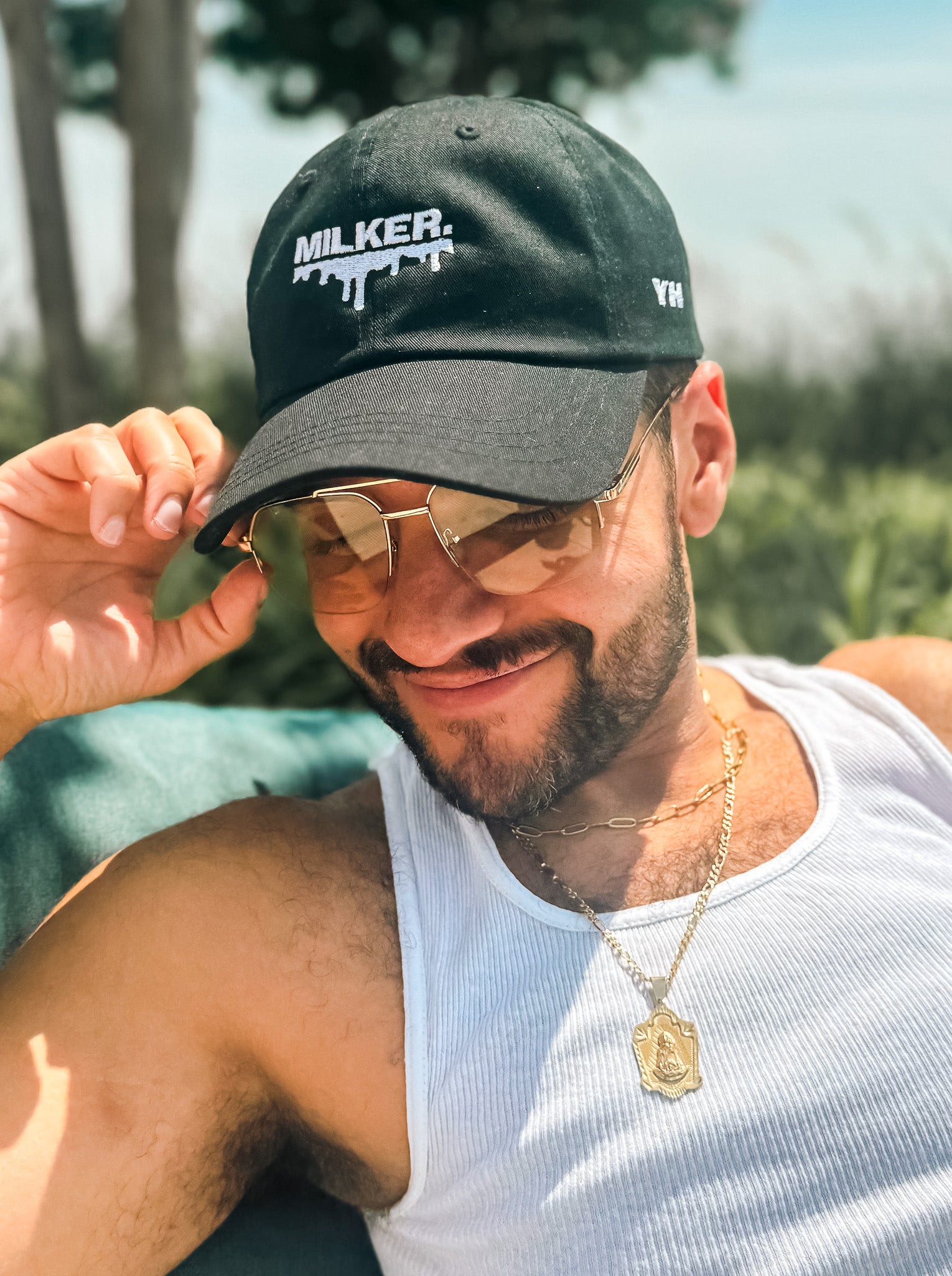 Milkers Tres Leches Podcast Dad Hat