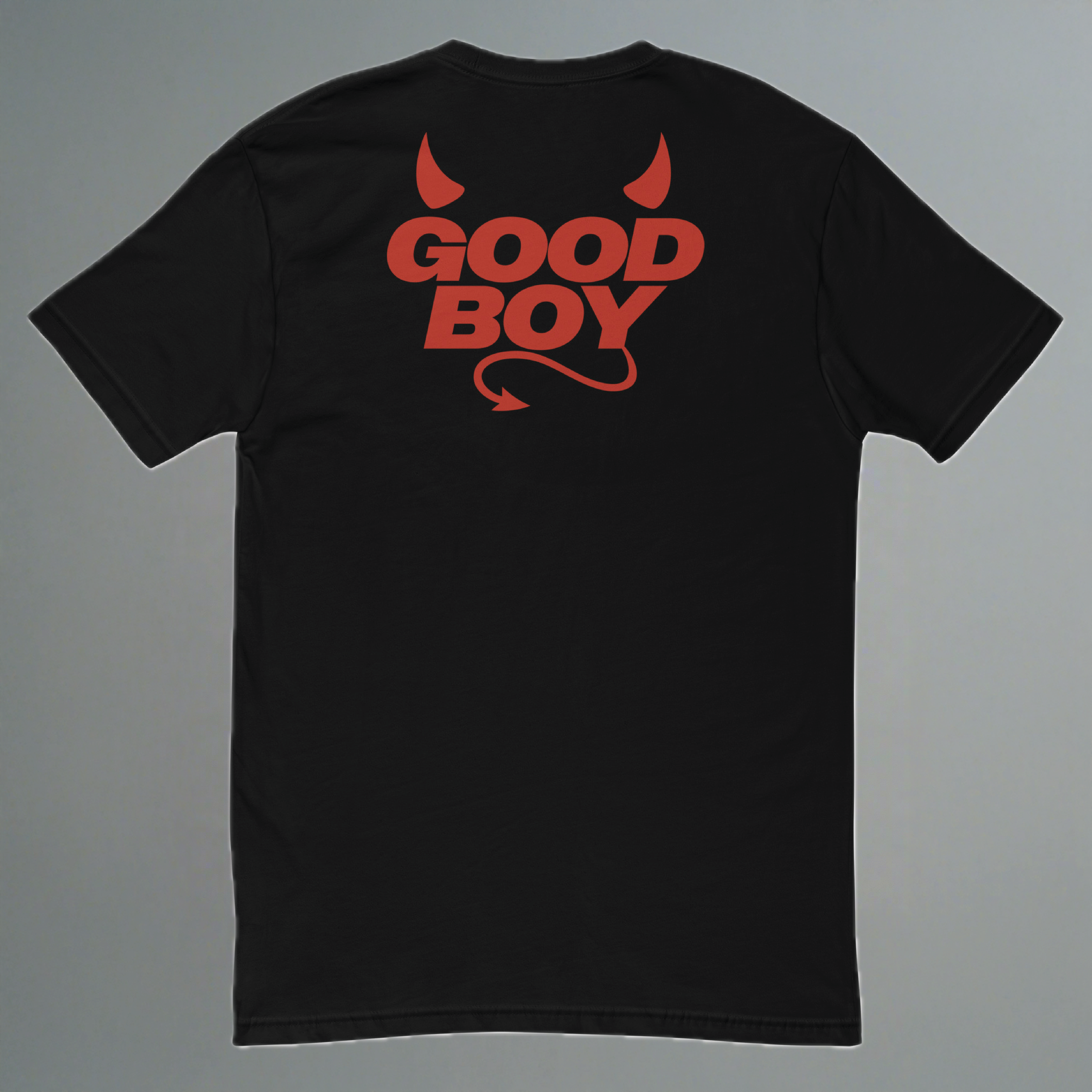 Good Boy Devil Fitted T-Shirt