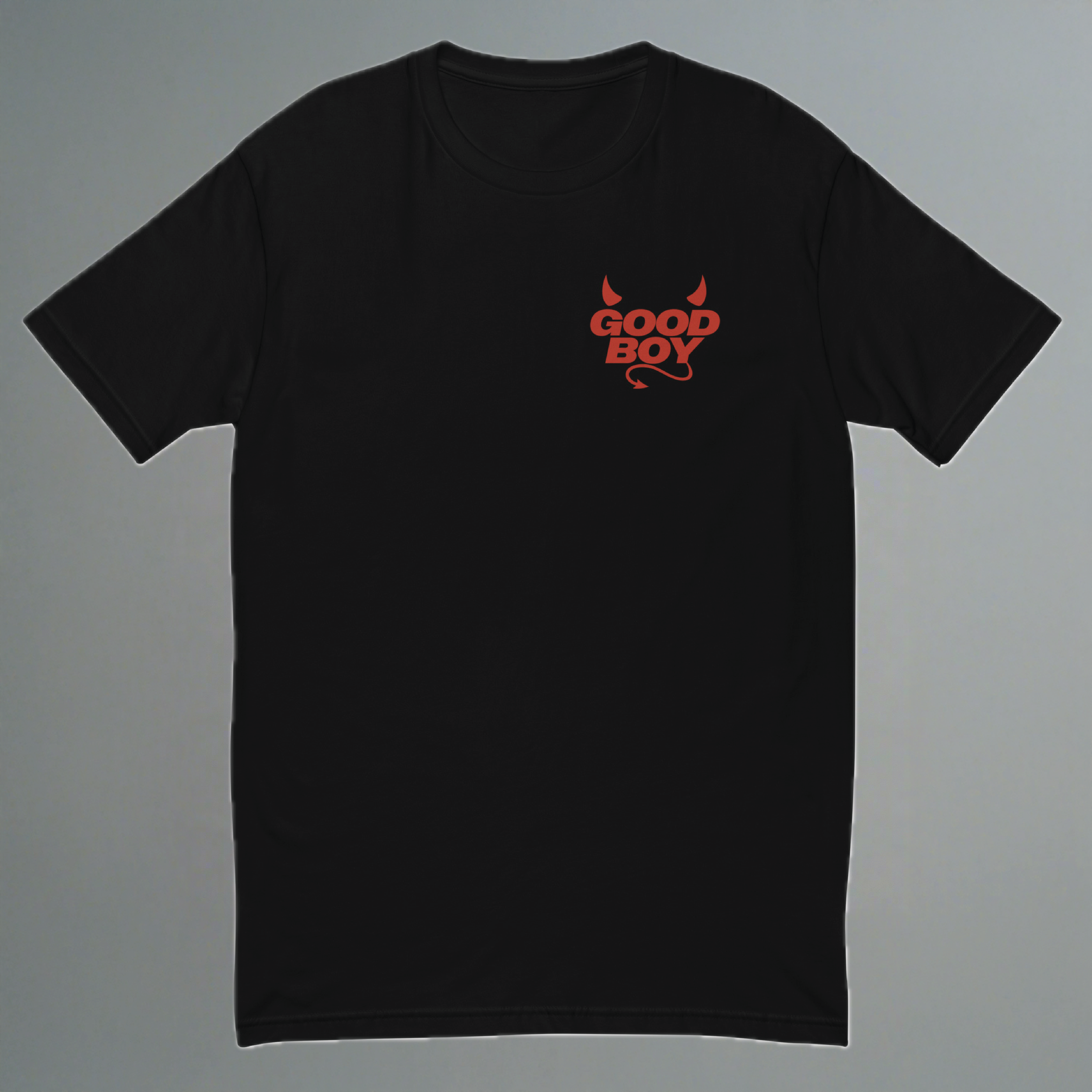 Good Boy Devil Fitted T-Shirt