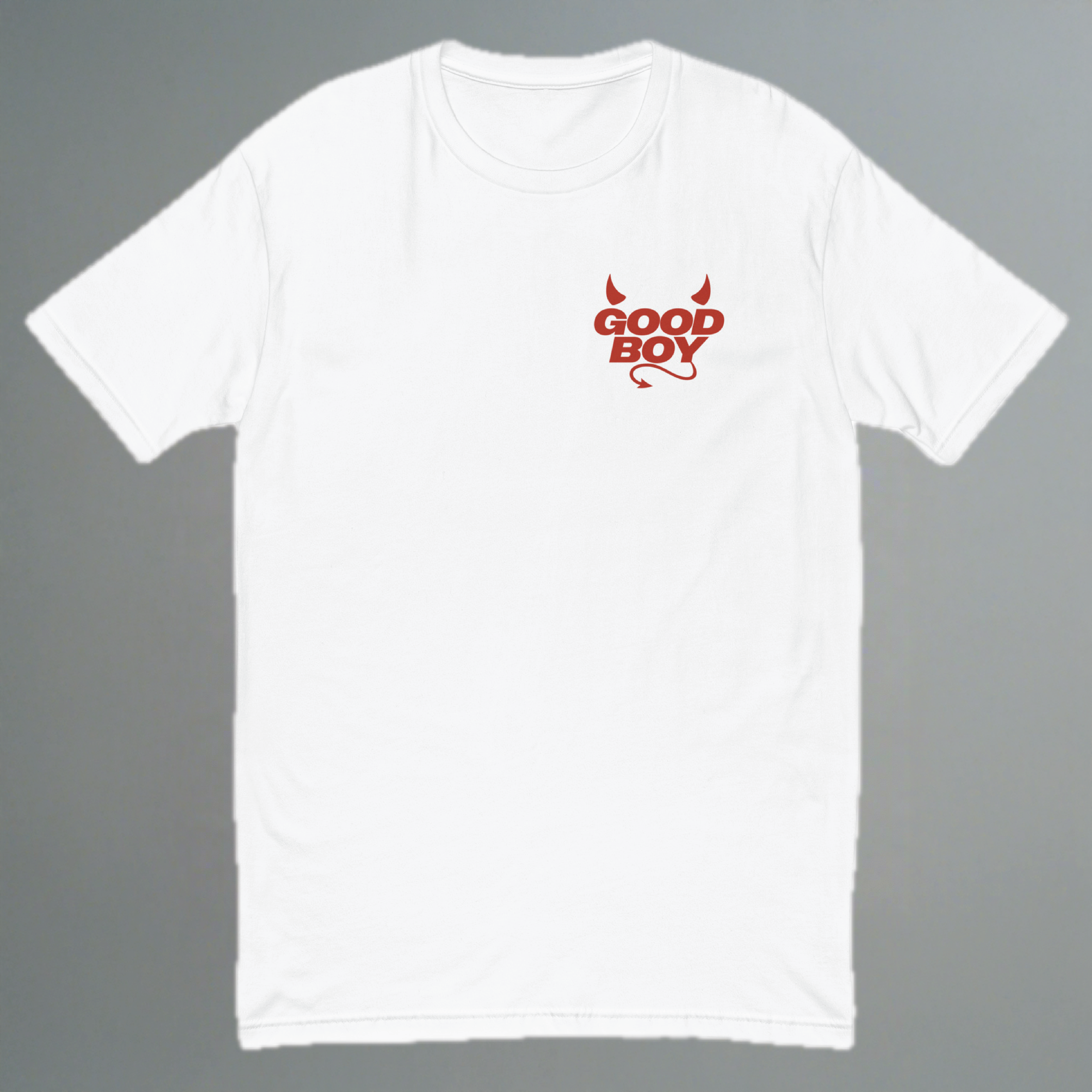 Good Boy Devil Fitted T-Shirt