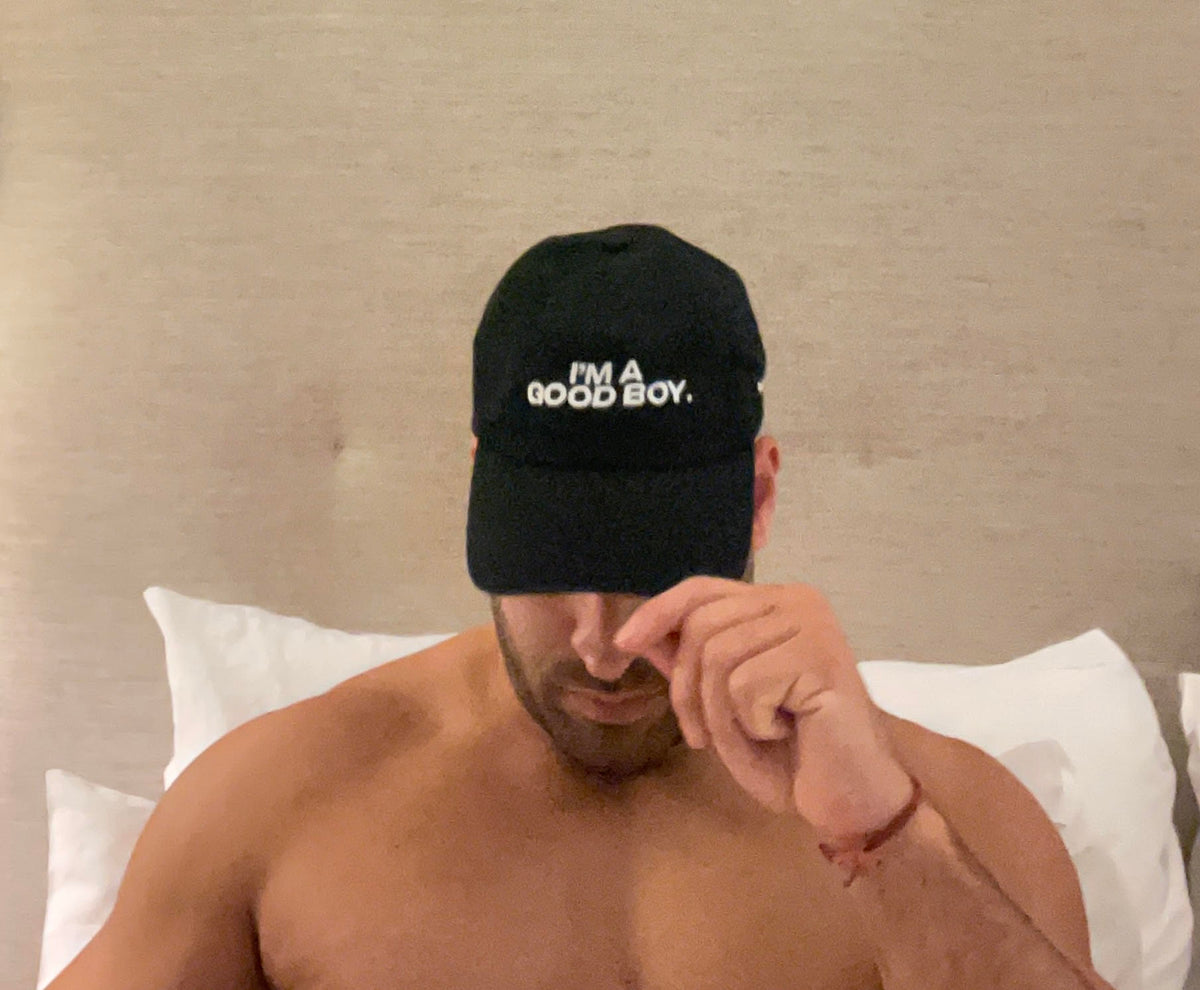 I'm A Good Boy Dad Hat Sale price 960.735₫