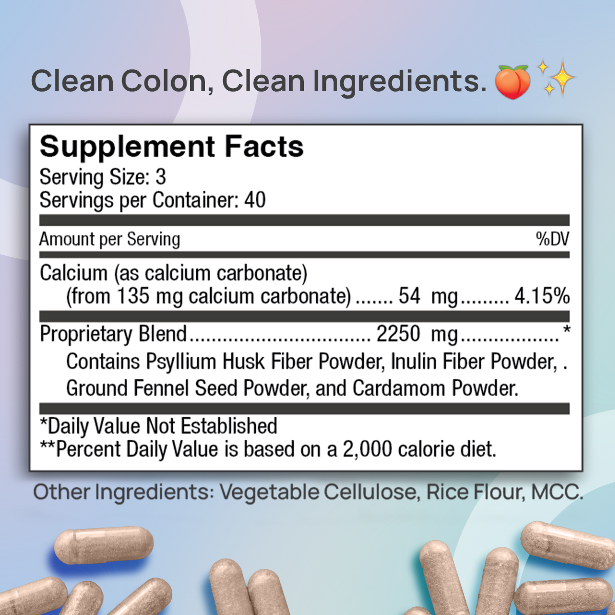 GuttButt Fiber Pills