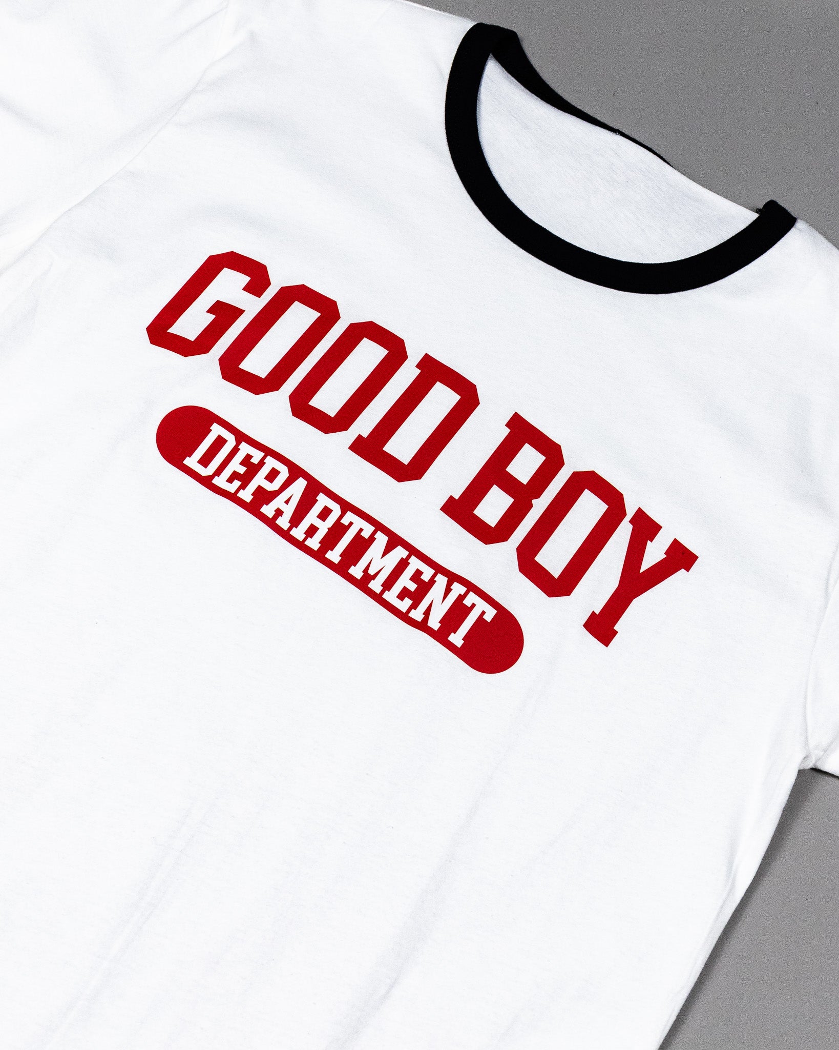 Good Boy Department Ringer T-Shirt