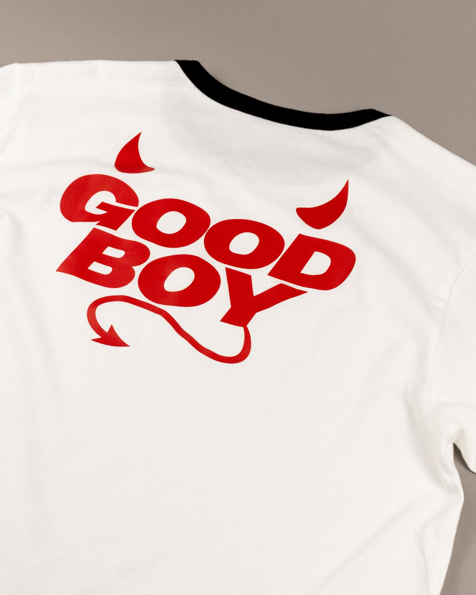 Good Boy Halloween Ringer T-Shirt