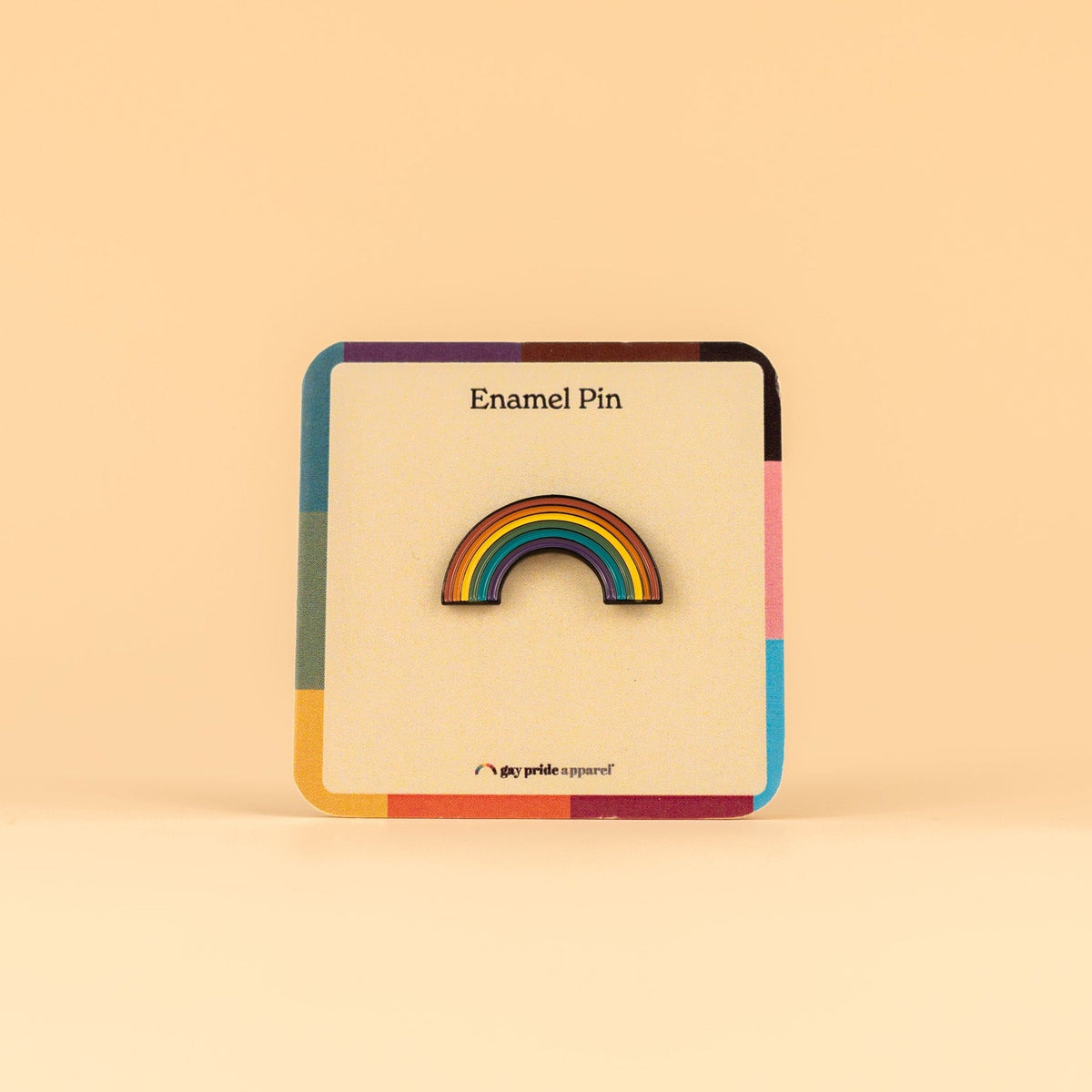 Rainbow Enamel Pin