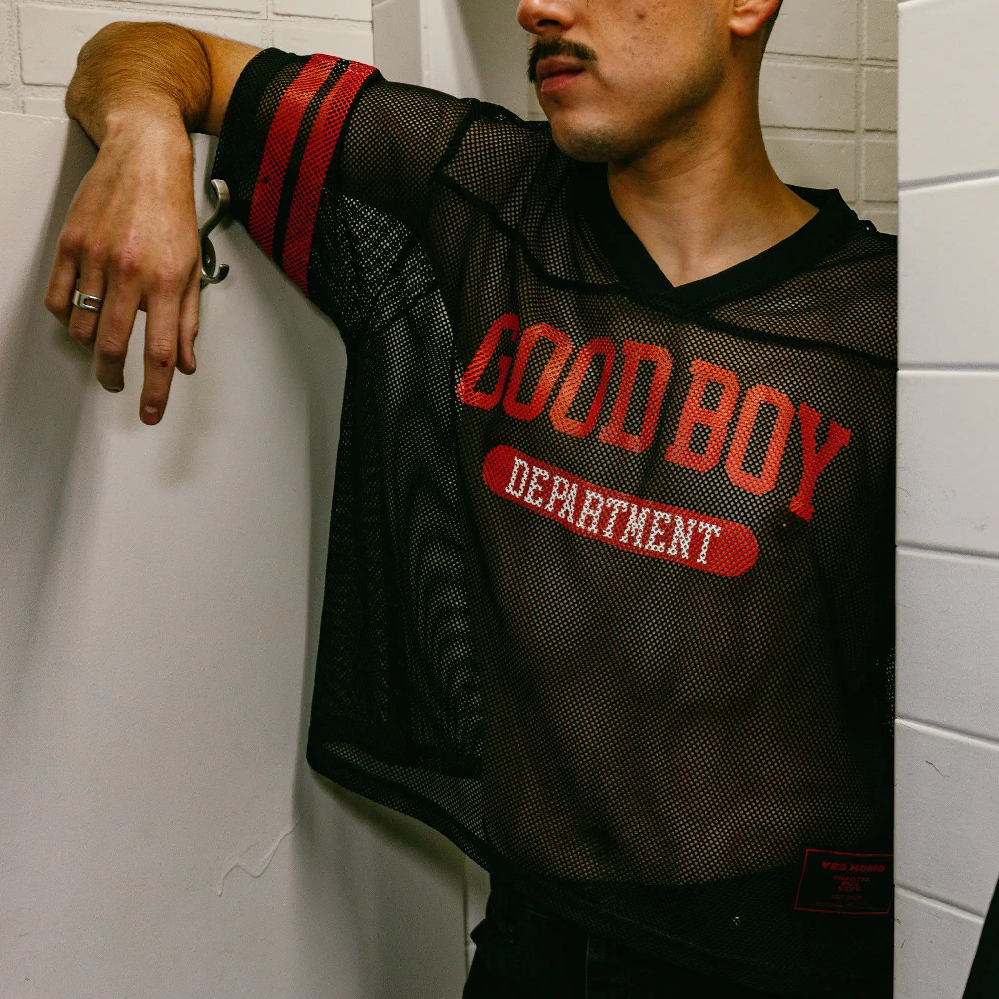 Good Boy Department Mesh Jersey YES HOMO