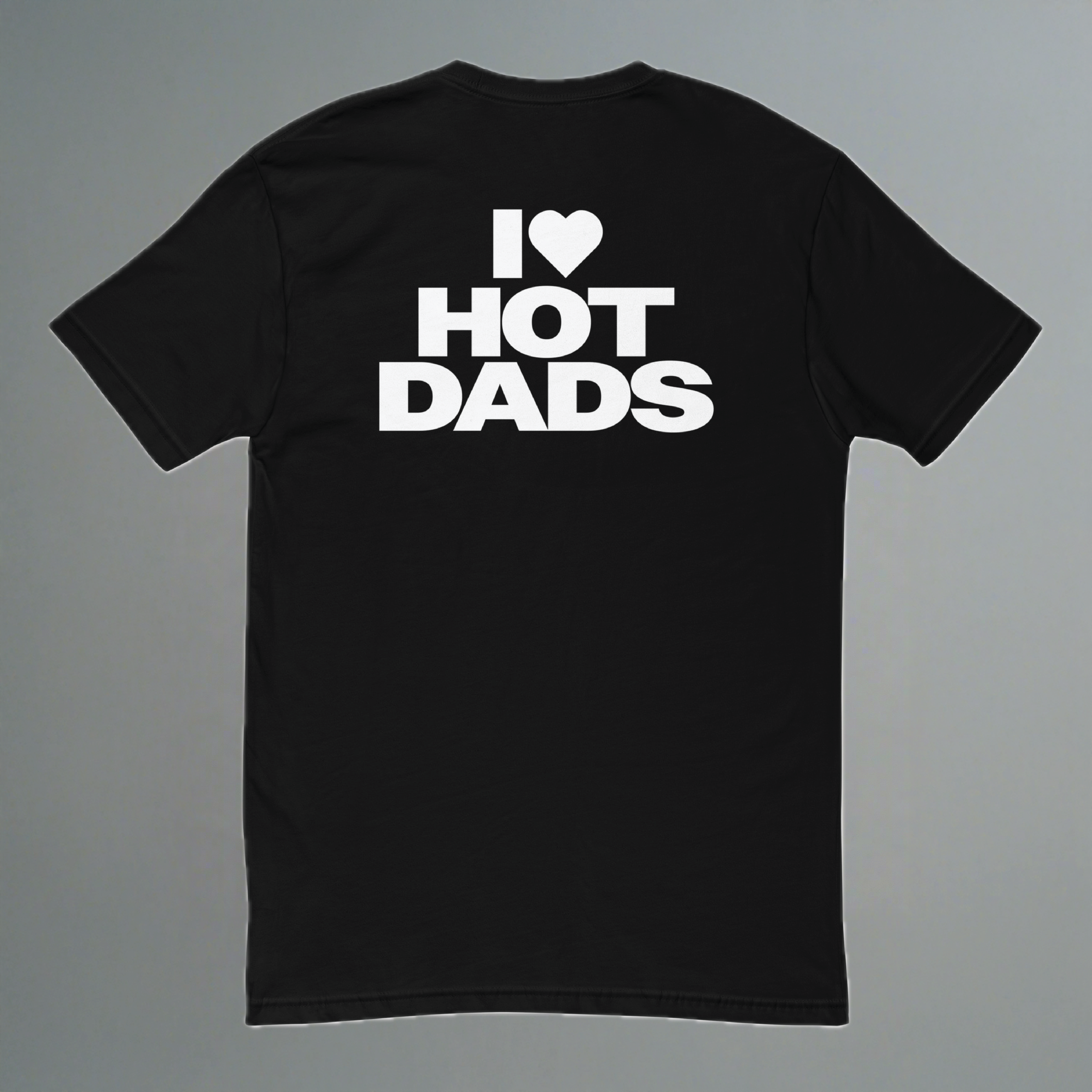 Camiseta ajustada "Me encantan los papás sexys"