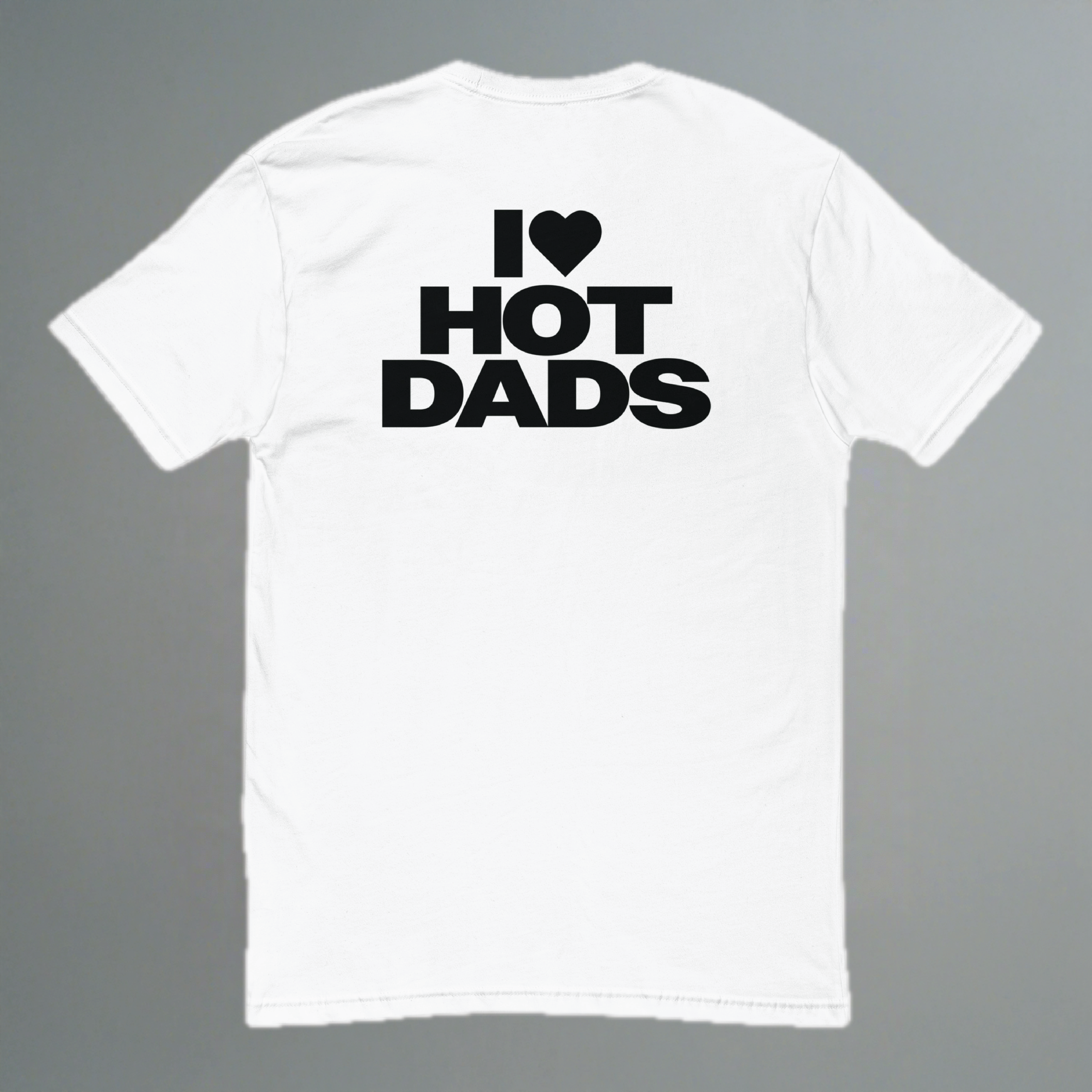 Camiseta ajustada "Me encantan los papás sexys"