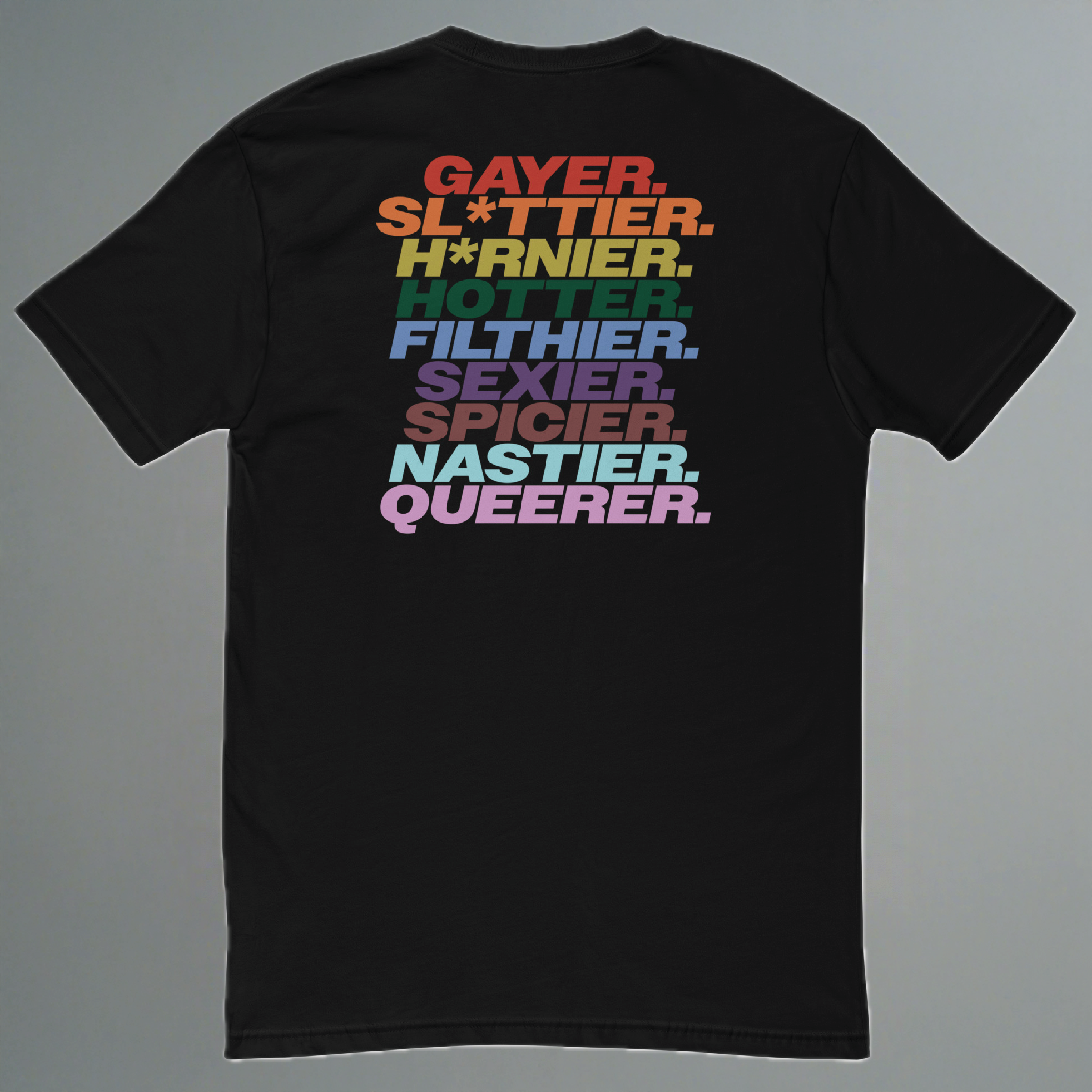 Proud Homo Fitted T-Shirt