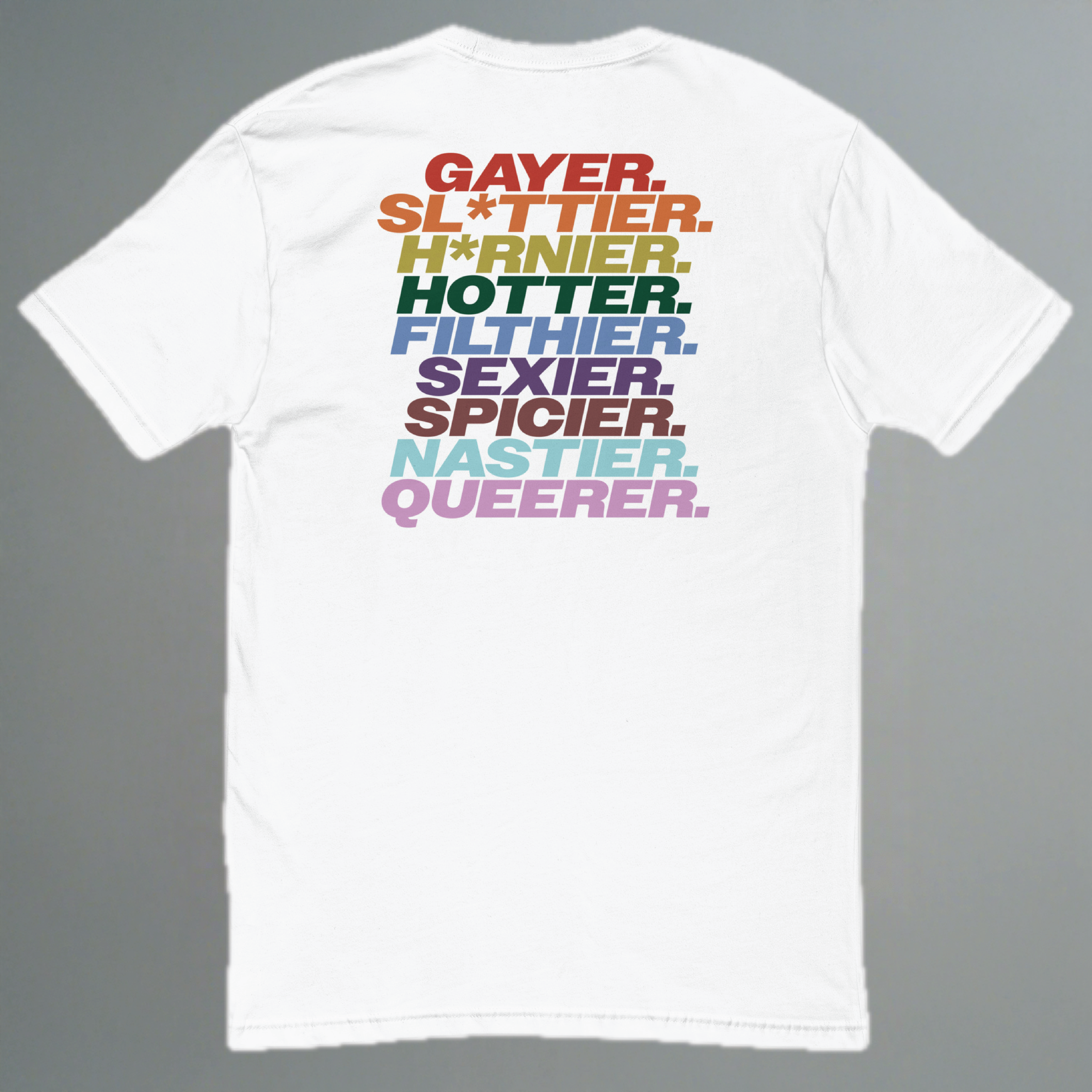 Proud Homo Fitted T-Shirt