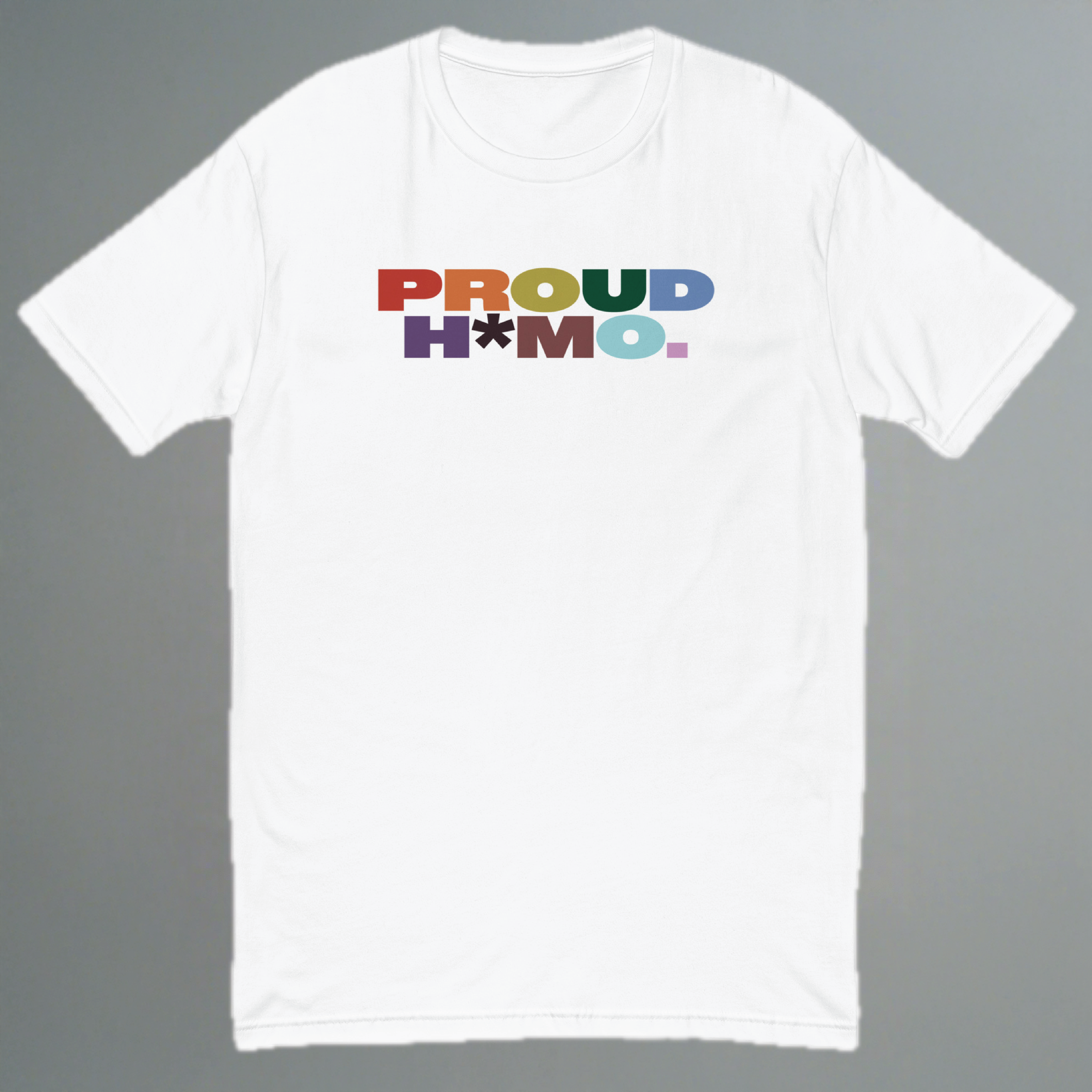 Proud Homo Fitted T-Shirt