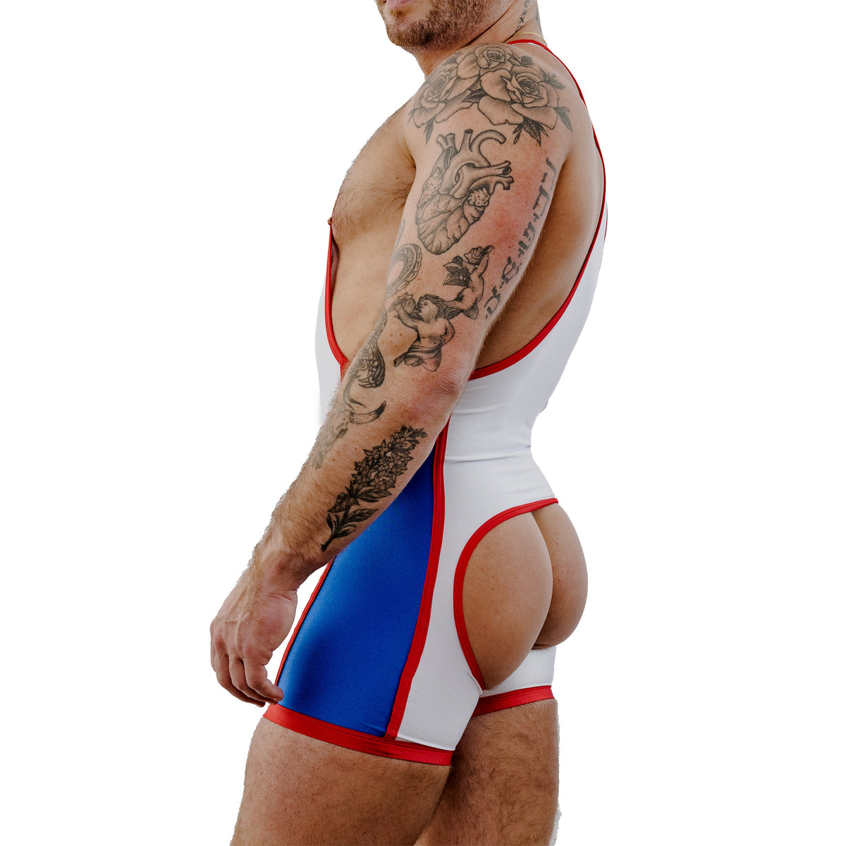 Vanguard Singlet - White - Shipped by THK