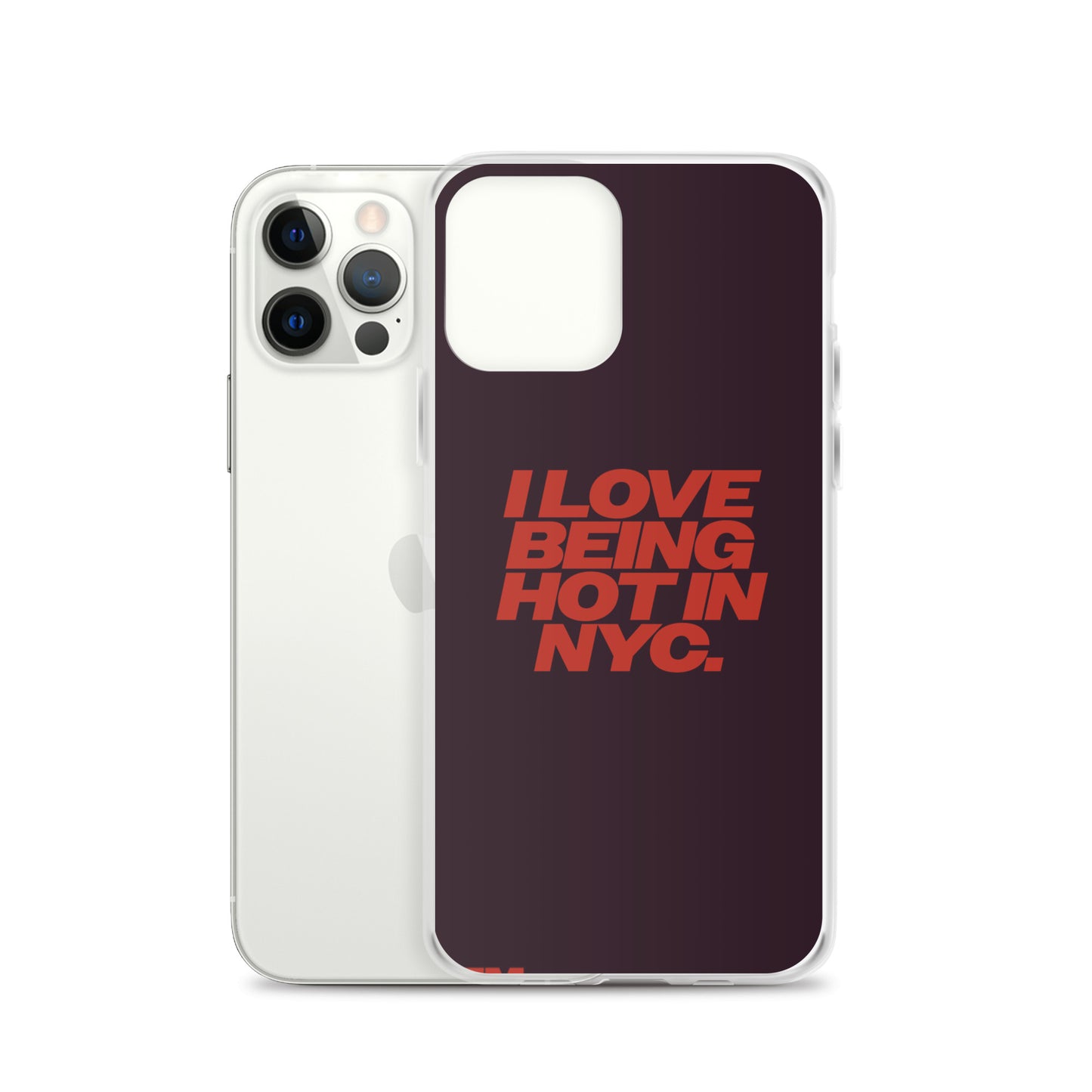 I Love Being Hot in NYC Clear Case for iPhone®