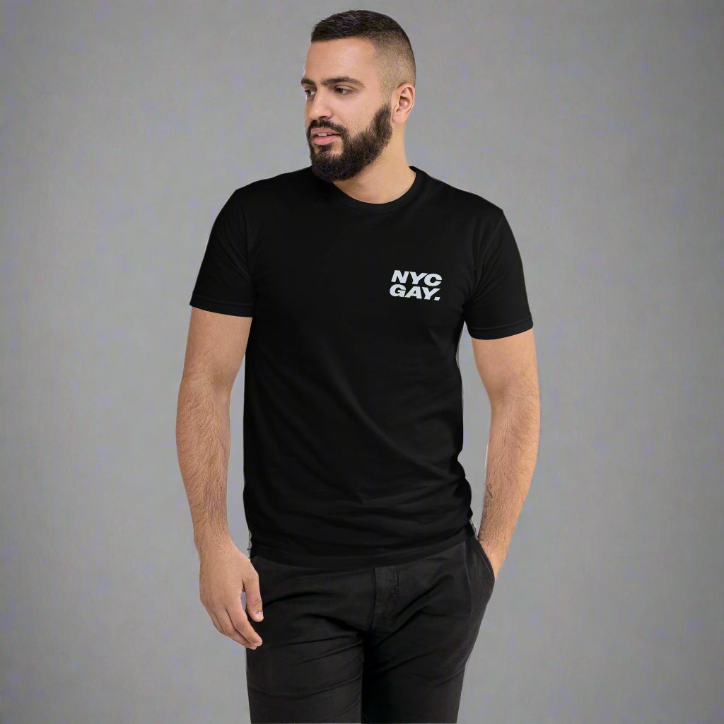 NYC Gay Bar Fitted T-Shirt