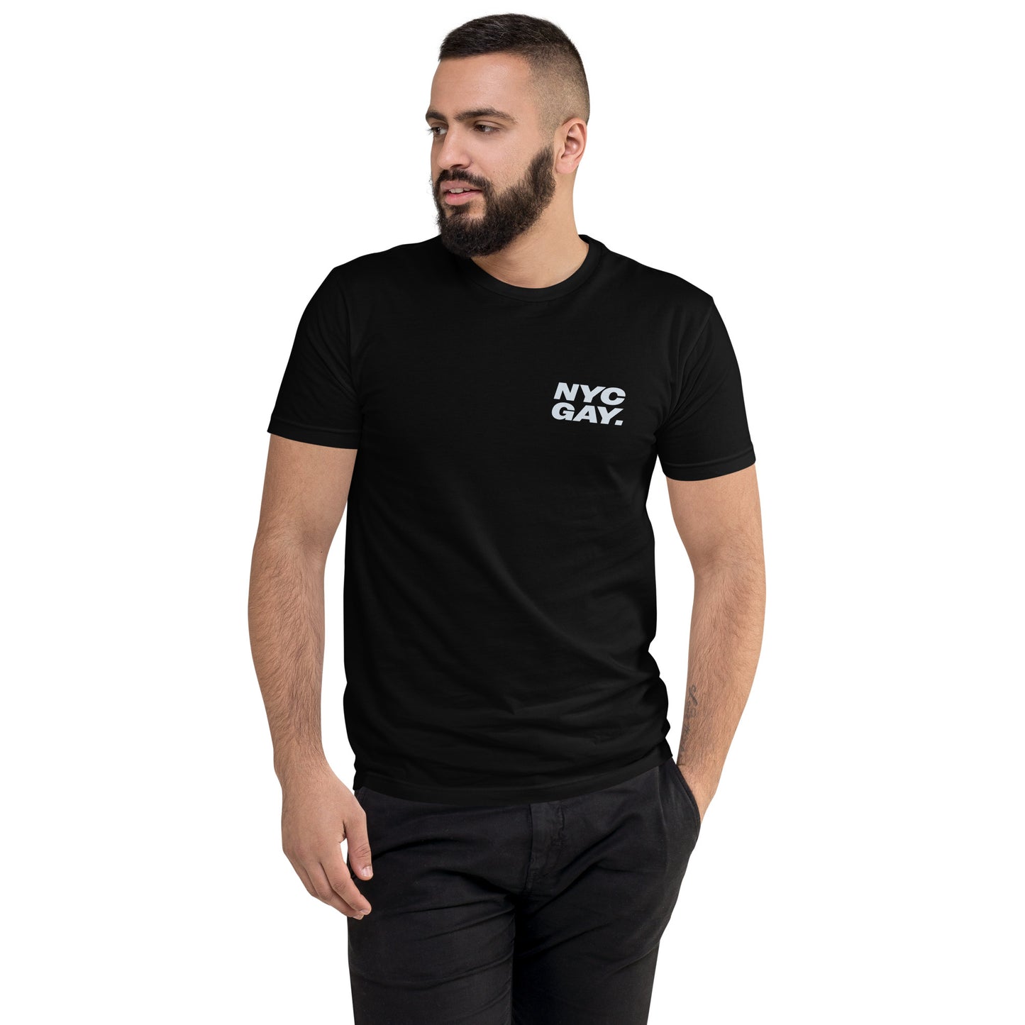 NYC Gay Bar Fitted T-Shirt