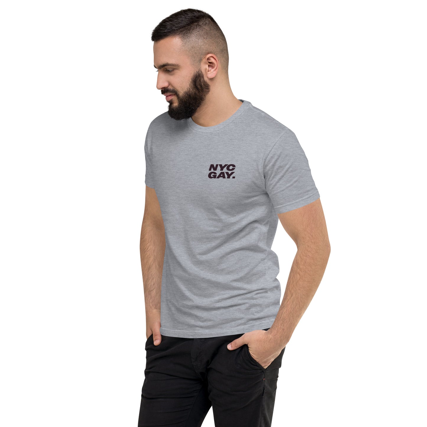 NYC Gay Bar Fitted T-Shirt