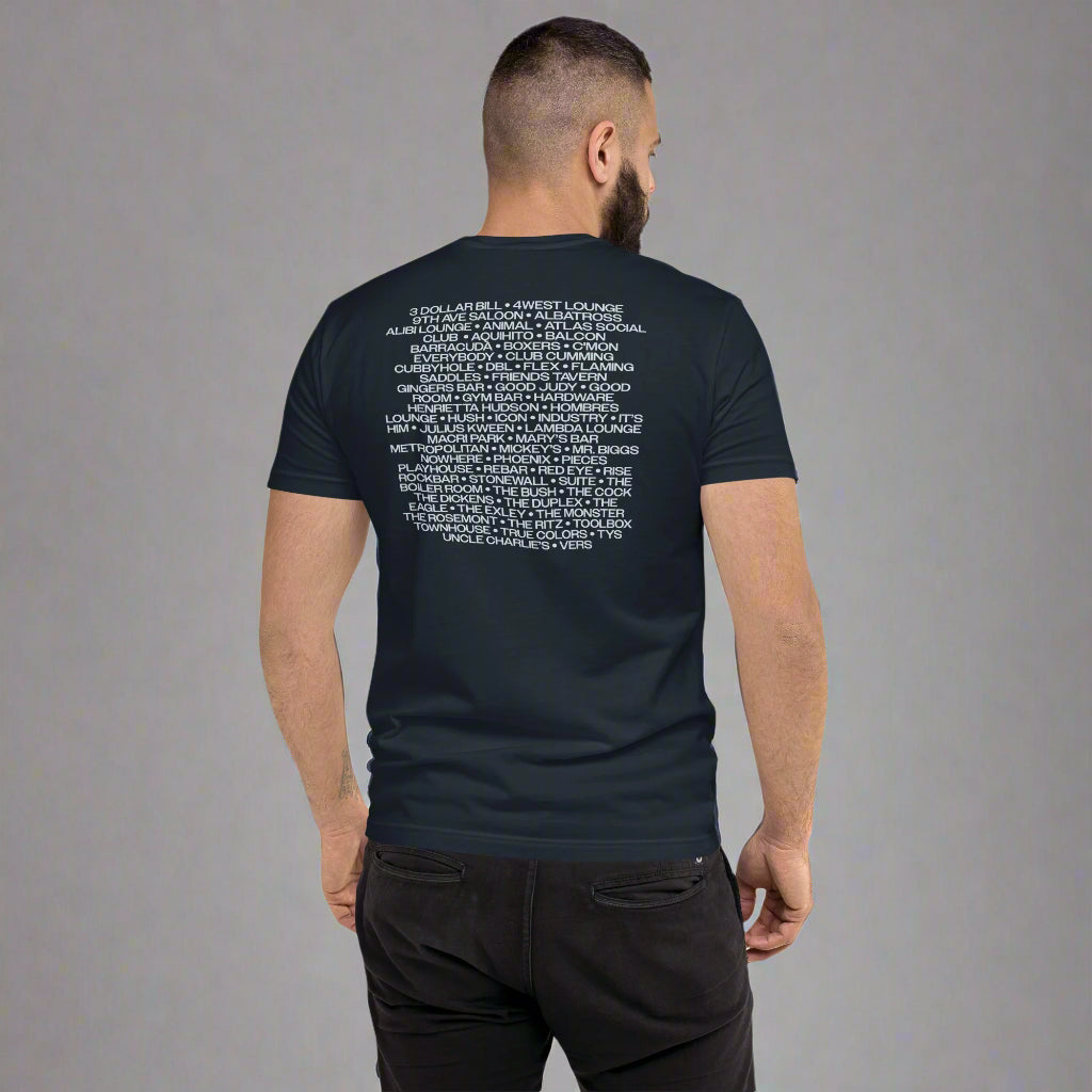 NYC Gay Bar Fitted T-Shirt
