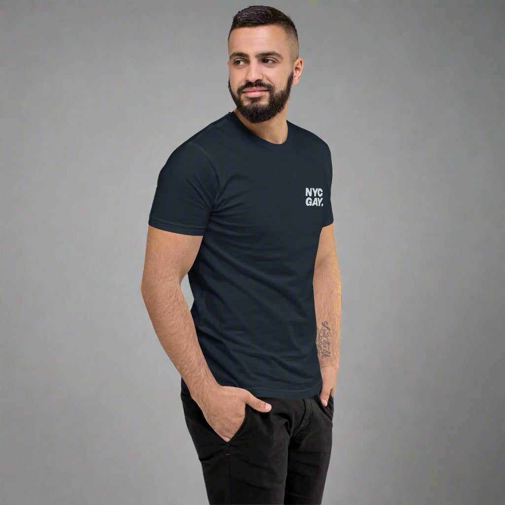 NYC Gay Bar Fitted T-Shirt