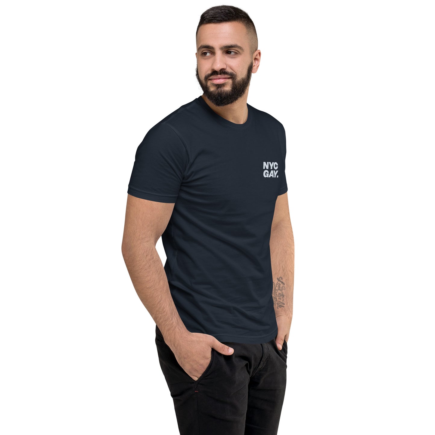 NYC Gay Bar Fitted T-Shirt