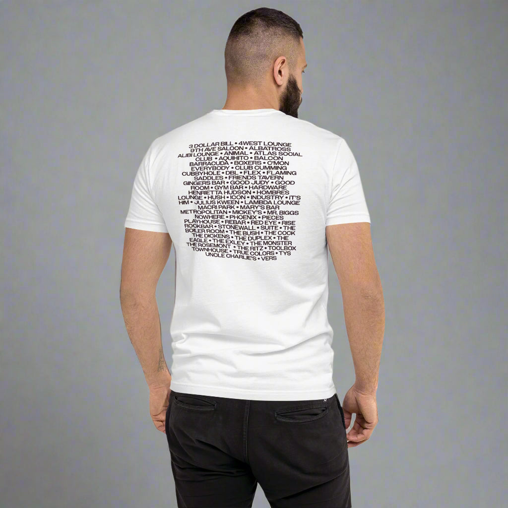 NYC Gay Bar Fitted T-Shirt