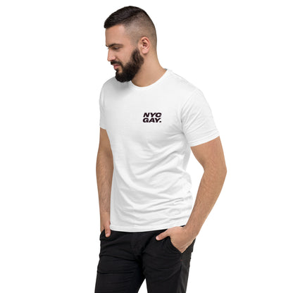 NYC Gay Bar Fitted T-Shirt